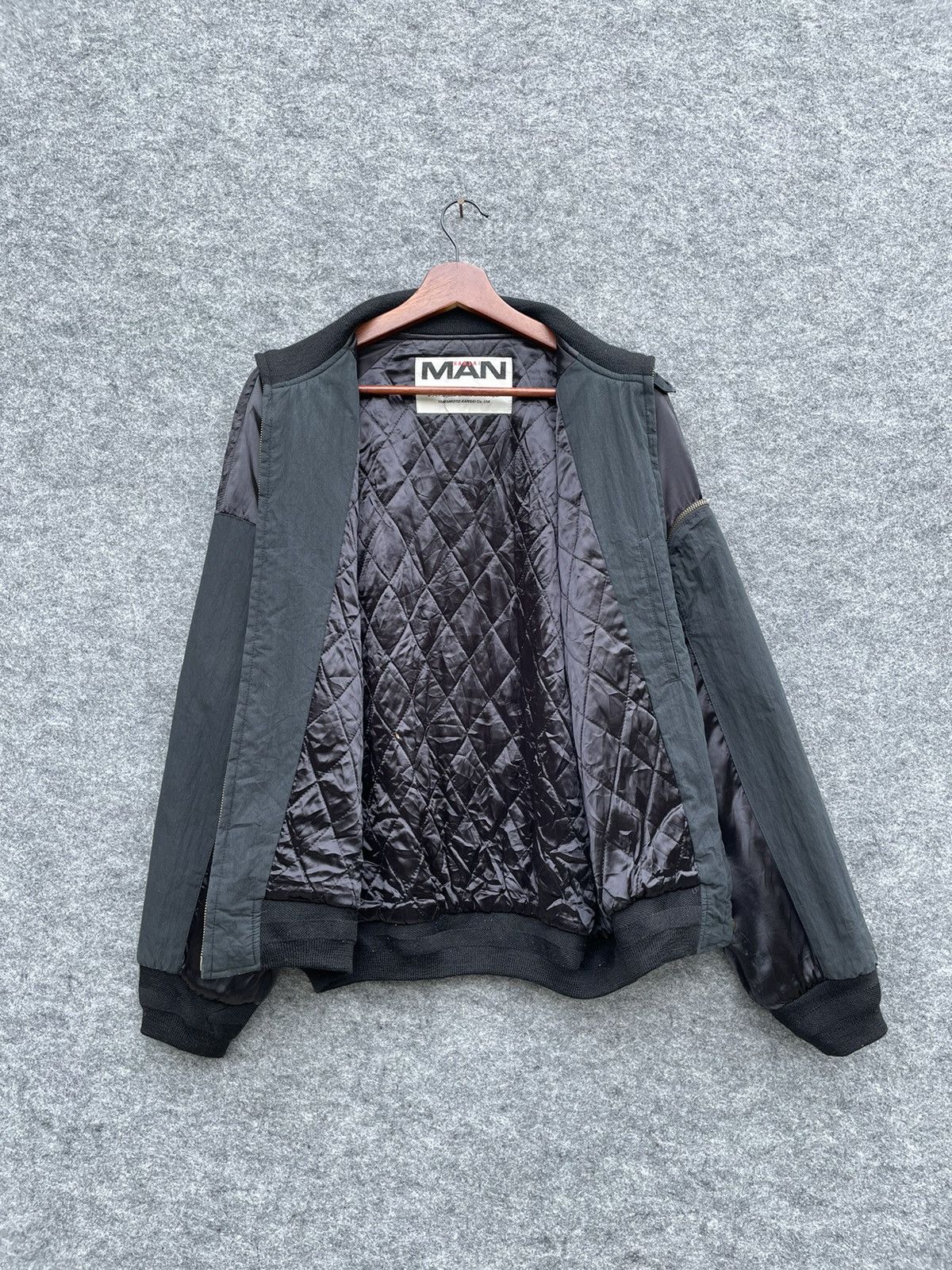 Kansai Yamamoto VINTAGE KANSAI MAN STRENGTH TRICKS BOMBER JACKET Size US L / EU 52-54 / 3 - 6 Thumbnail