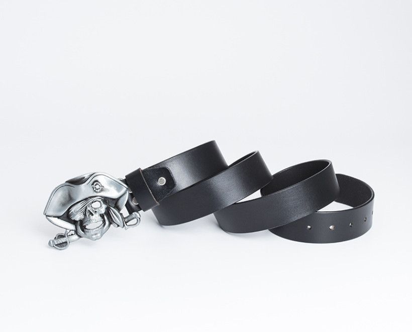 Leather 🔥Fashion retro personality belt Size ONE SIZE - 3 Thumbnail