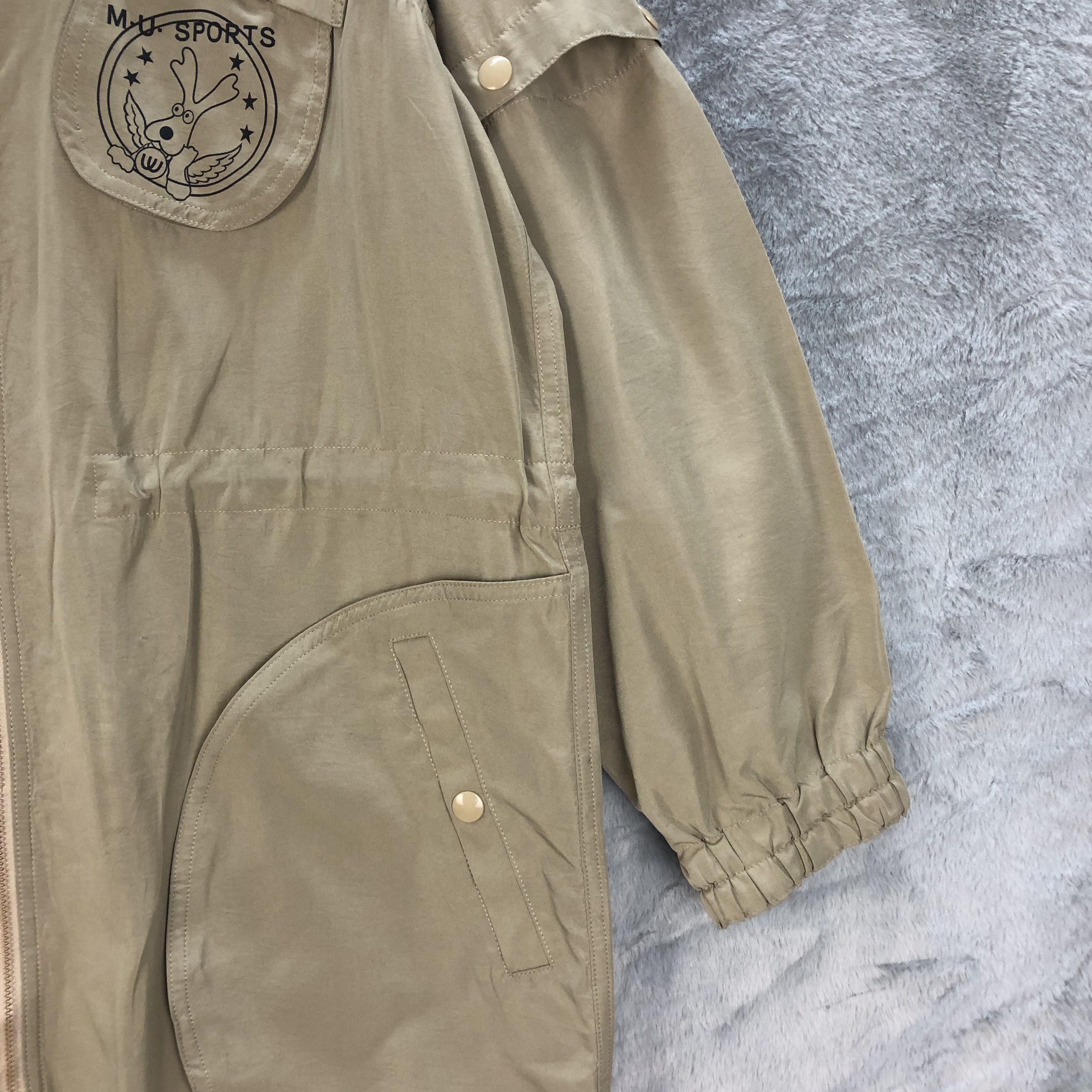 Japanese Brand M.U. SPORTS Fashion Style Jacket #6521-71 Size M / US 6-8 / IT 42-44 - 7 Thumbnail