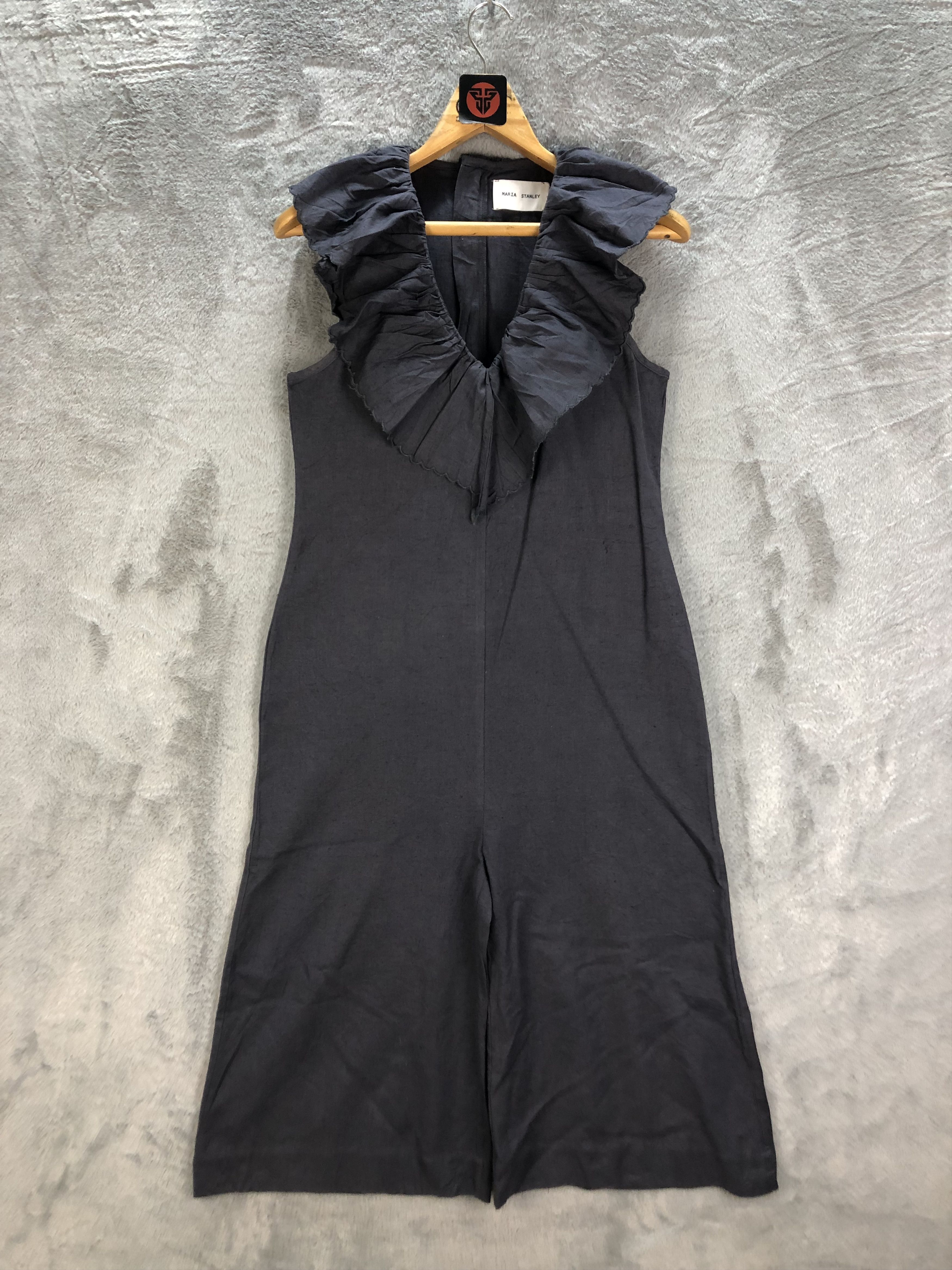 image of Avant Garde Maria Stanley Jumpsuit 6534-71 in Grey, Women's (Size XS)