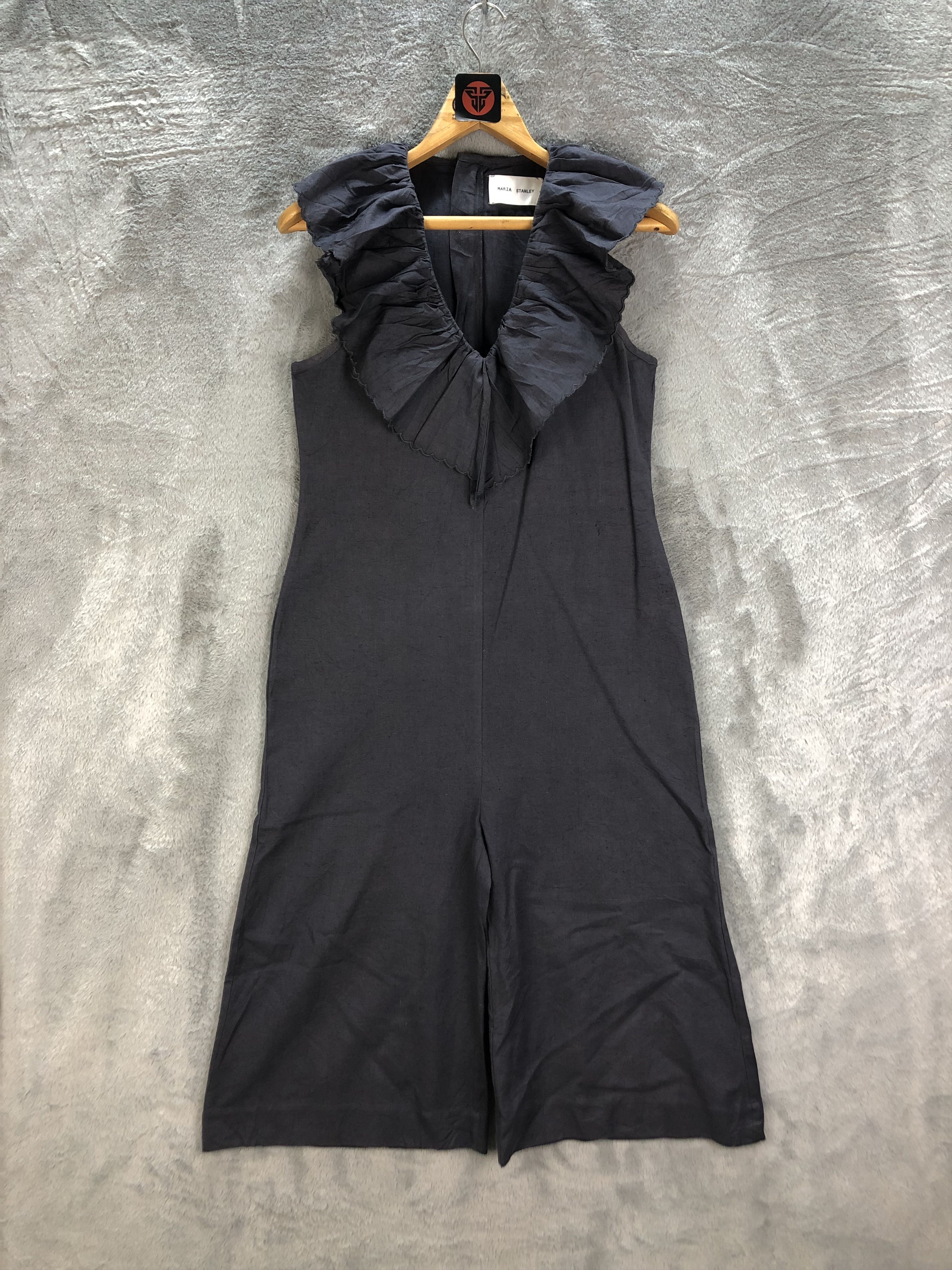 Japanese Brand MARIA STANLEY JUMPSUIT #6534-71 Size XS / US 0-2 / IT 36-38 - 3 Thumbnail