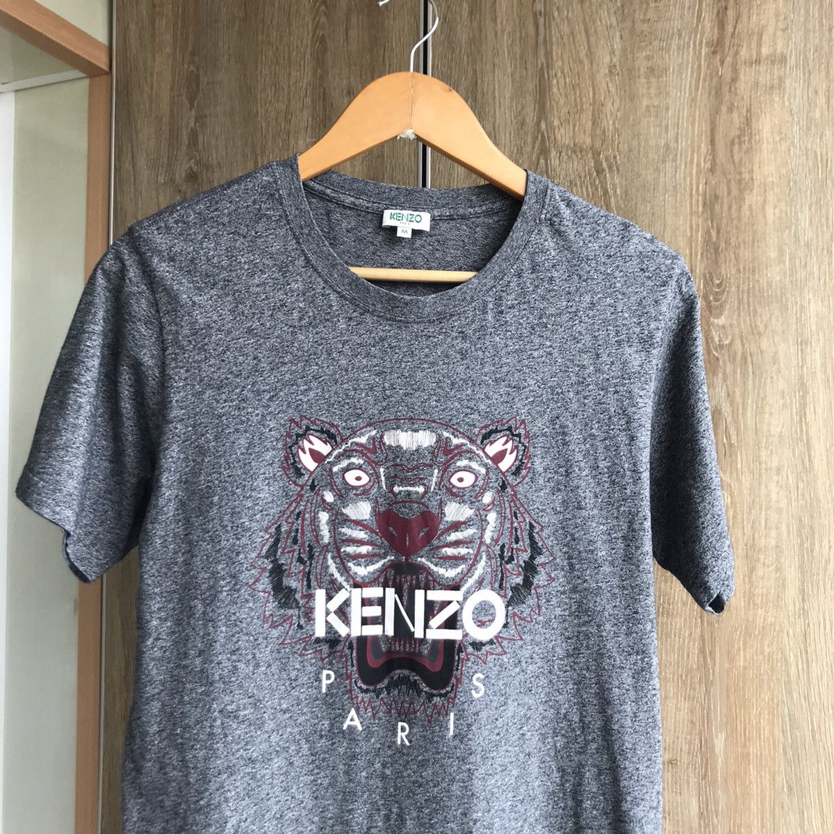Kenzo Kenzo big logo tiger t-shirt size M/S mens Size US M / EU 48-50 / 2 - 2 Thumbnail