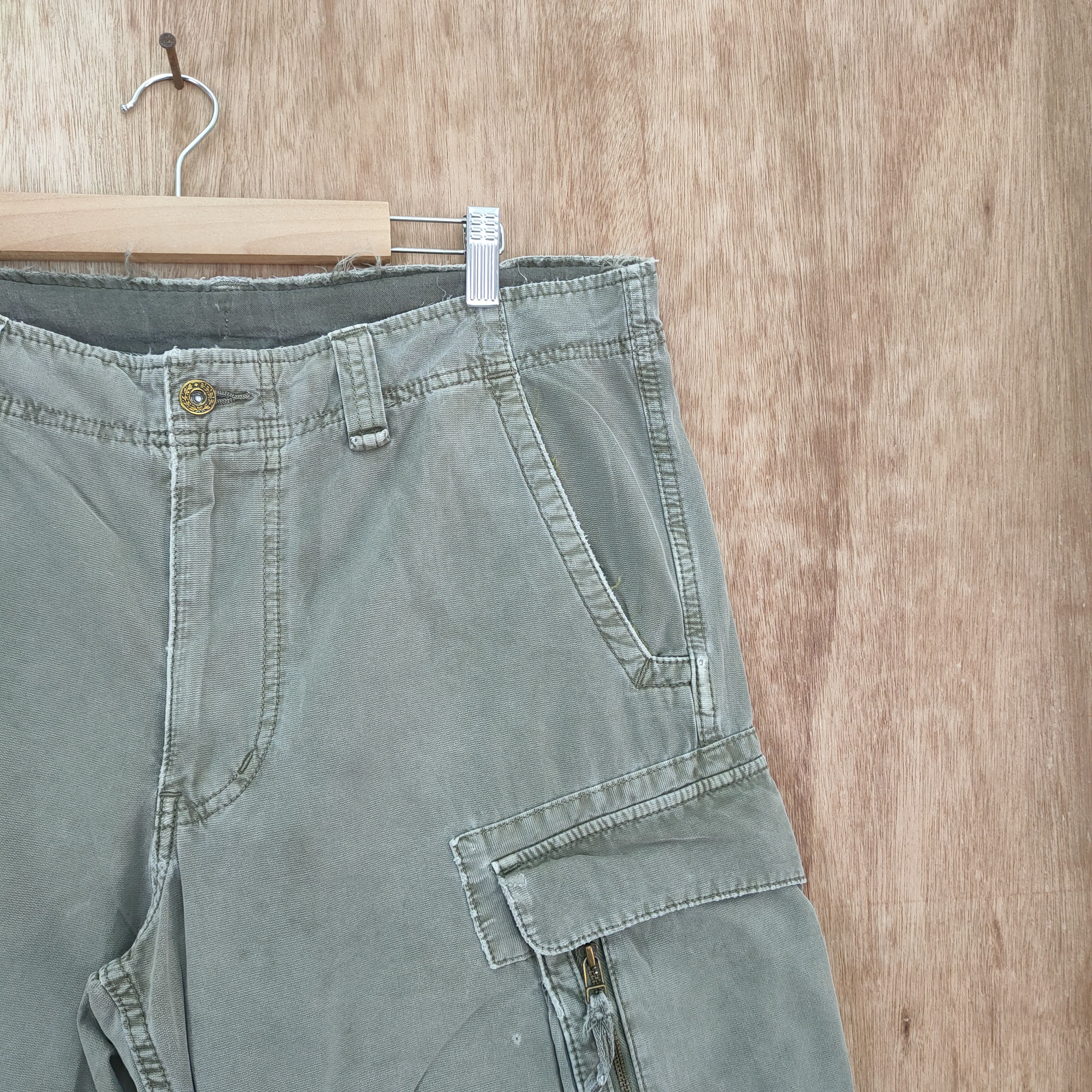 Japanese Brand JAPANESE BRAND VINTAGE FADED CARGO PANTS Size US 34 / EU 50 - 8 Thumbnail