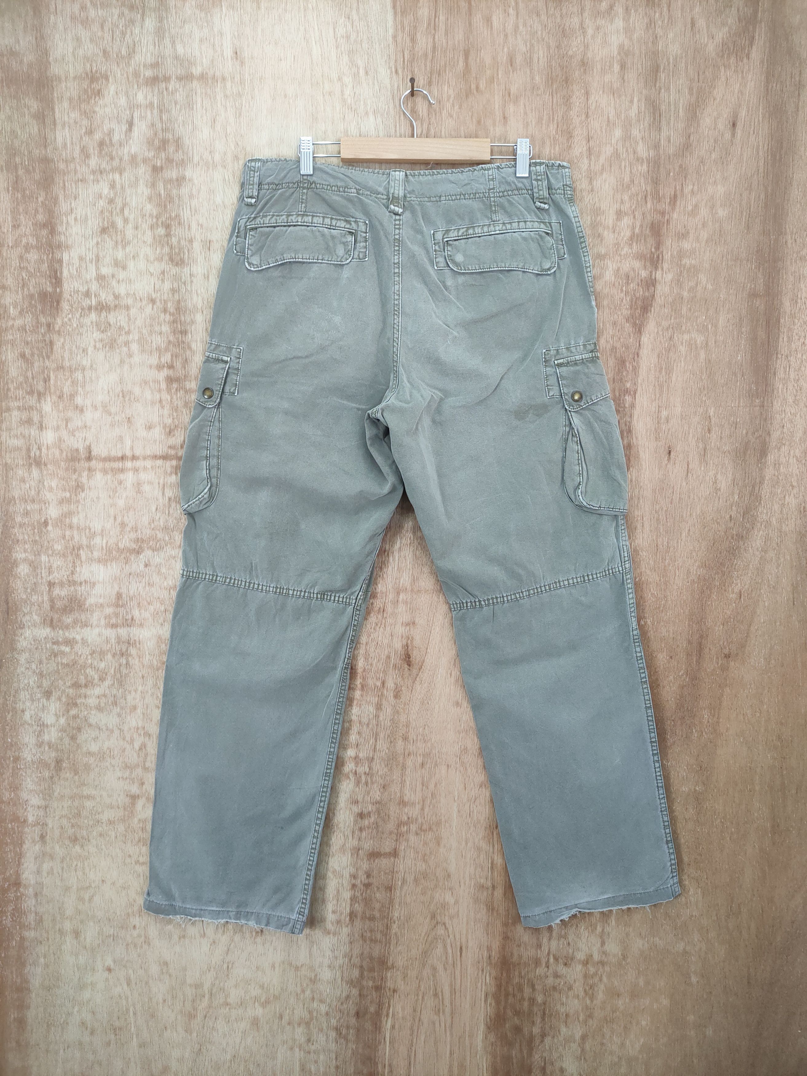 Japanese Brand JAPANESE BRAND VINTAGE FADED CARGO PANTS Size US 34 / EU 50 - 5 Thumbnail