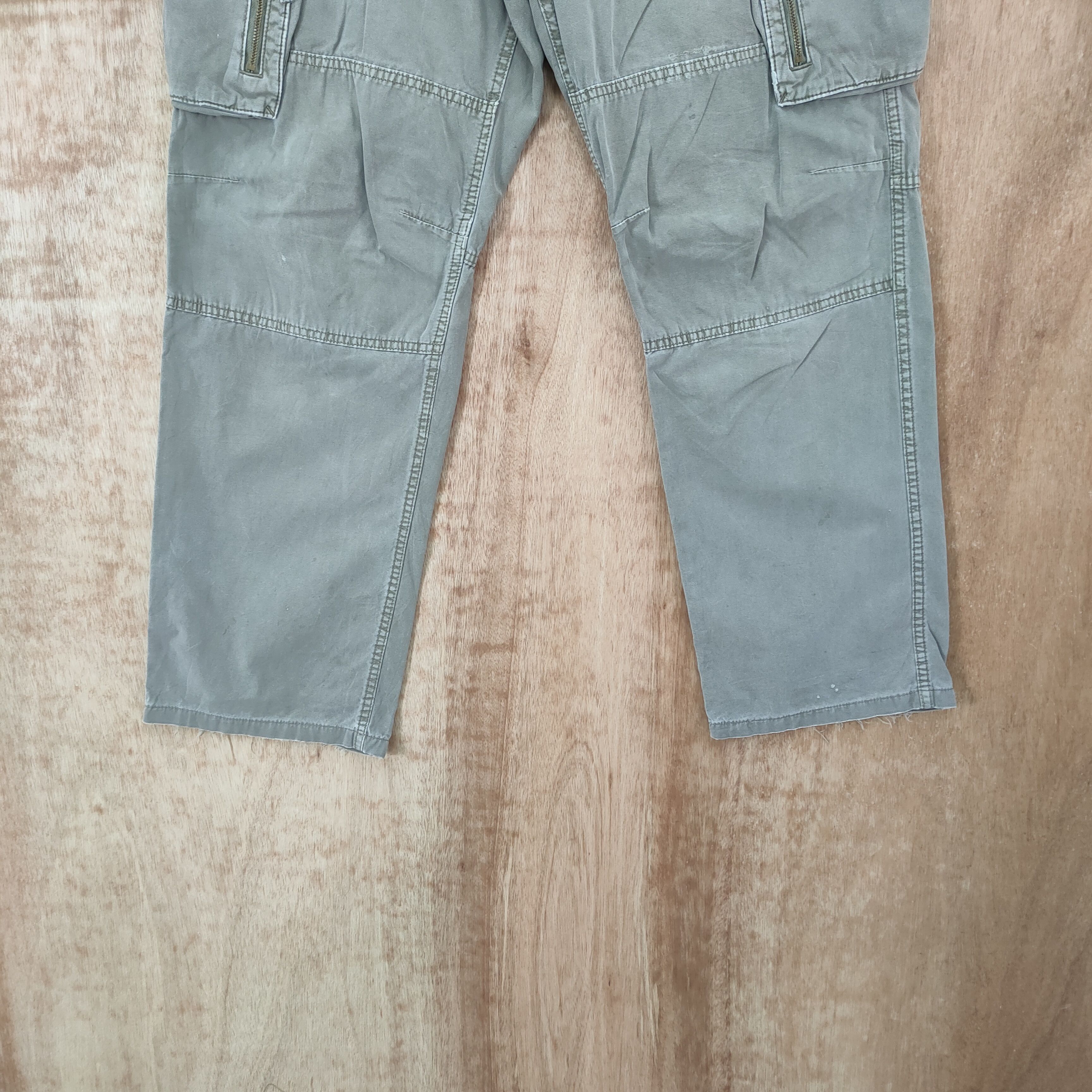 Japanese Brand JAPANESE BRAND VINTAGE FADED CARGO PANTS Size US 34 / EU 50 - 3 Thumbnail