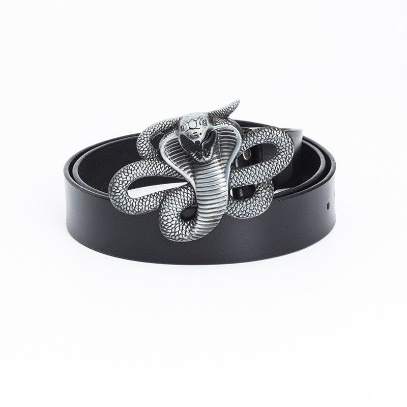 Leather × Vintage 🔥Fashion retro personality belt Size ONE SIZE - 1 Thumbnail
