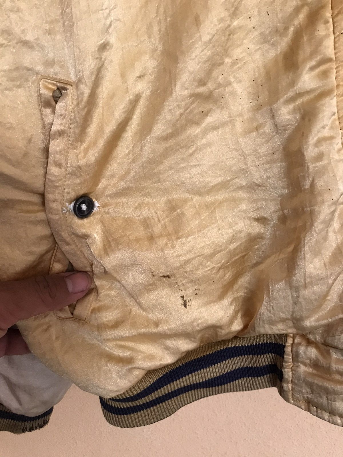Vintage 🔥VERY RARE VINTAGE 80s BOSS COFFEE 7 EEVEN SATIN JACKET Size US L / EU 52-54 / 3 - 10 Thumbnail