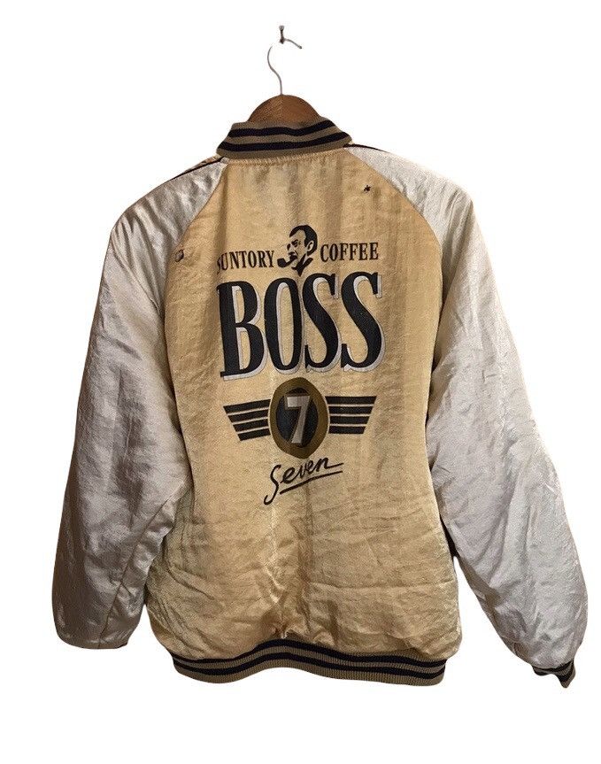 Vintage 🔥VERY RARE VINTAGE 80s BOSS COFFEE 7 EEVEN SATIN JACKET Size US L / EU 52-54 / 3 - 1 Thumbnail