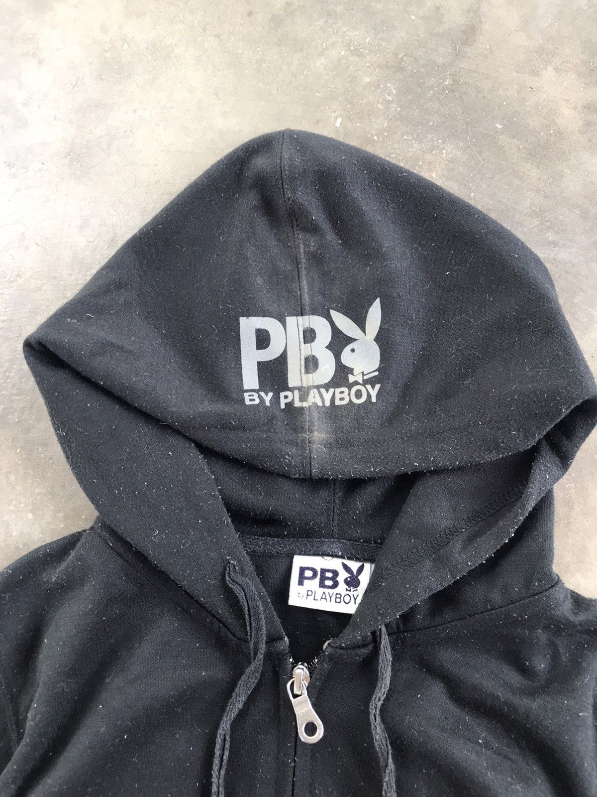 Japanese Brand PLAYBOY LIVING HOODIE Size US S / EU 44-46 / 1 - 4 Thumbnail