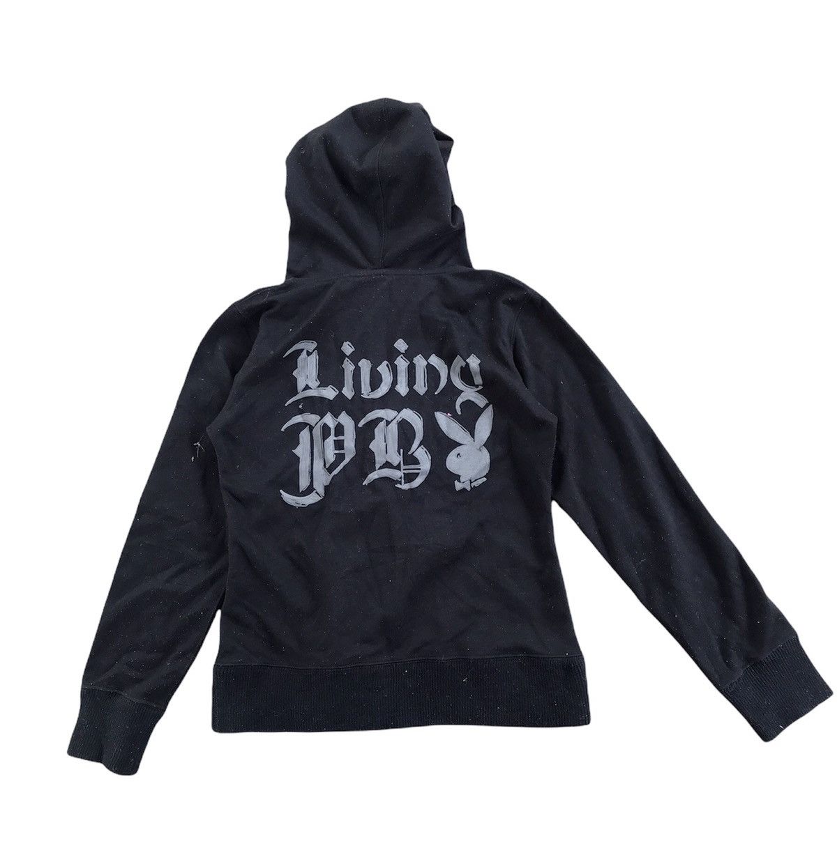 Japanese Brand PLAYBOY LIVING HOODIE Size US S / EU 44-46 / 1 - 1 Thumbnail