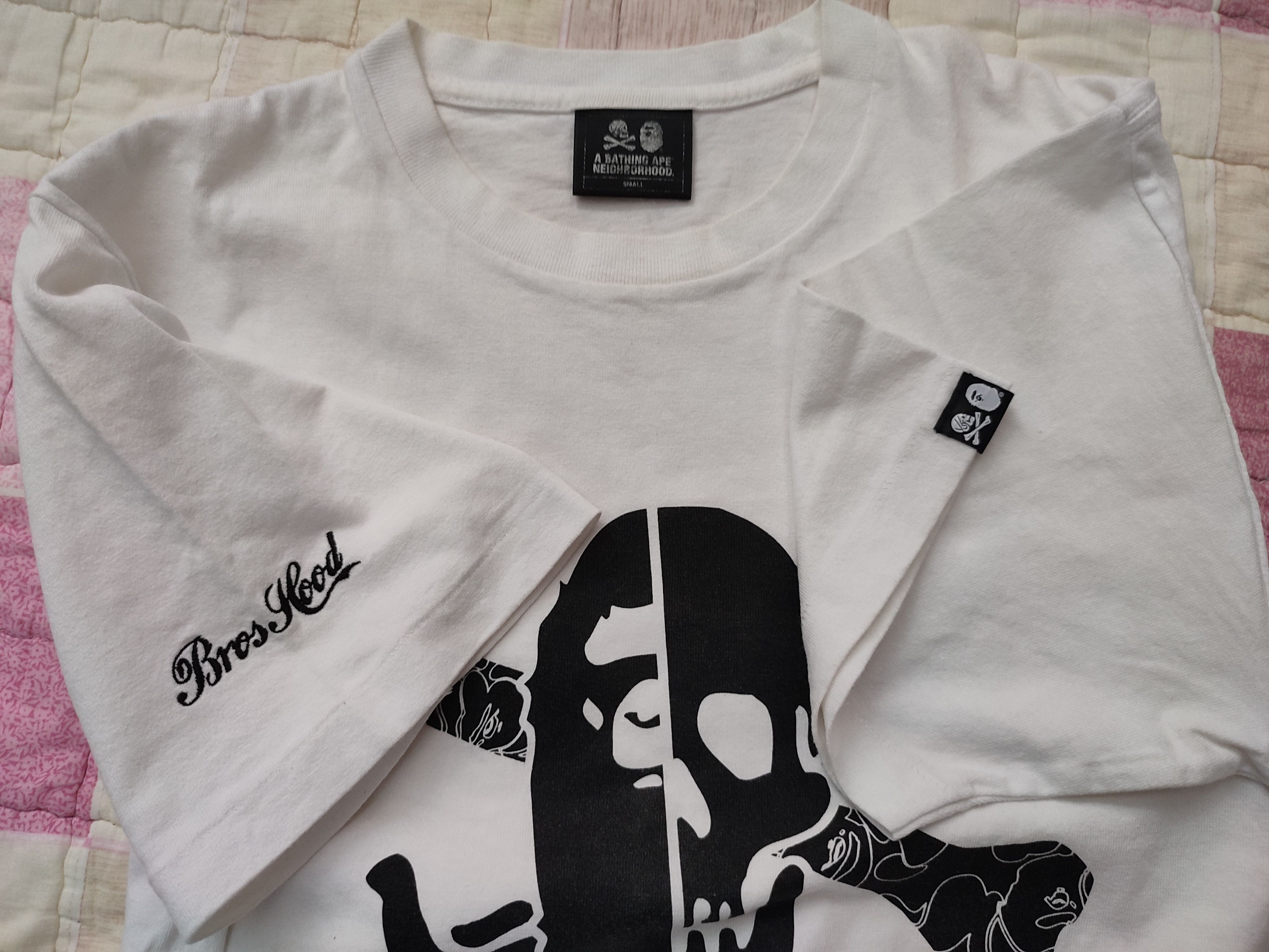 Bape × Neighborhood ♦️Bape x Neighborhood NBHD T Shirt Size US S / EU 44-46 / 1 - 7 Thumbnail