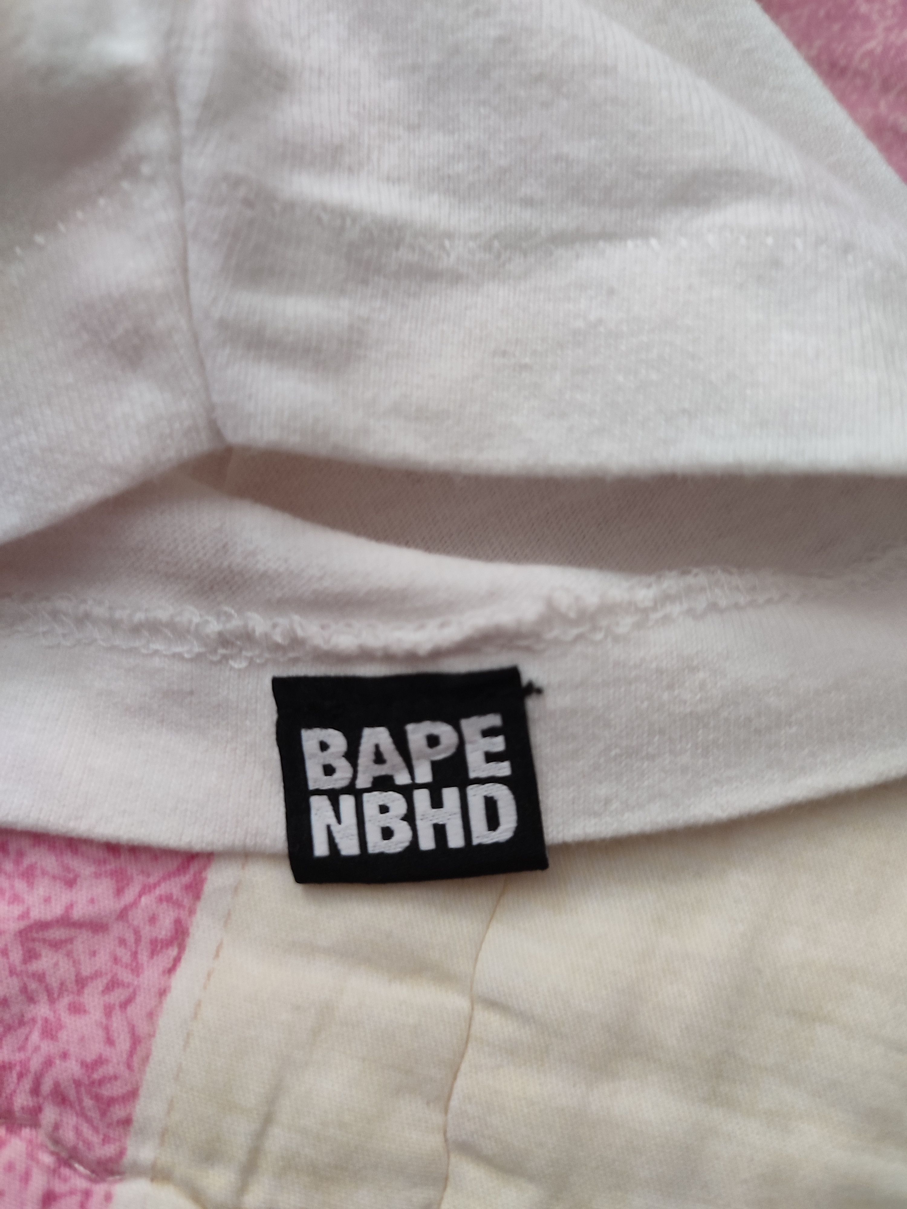 Bape × Neighborhood ♦️Bape x Neighborhood NBHD T Shirt Size US S / EU 44-46 / 1 - 13 Thumbnail