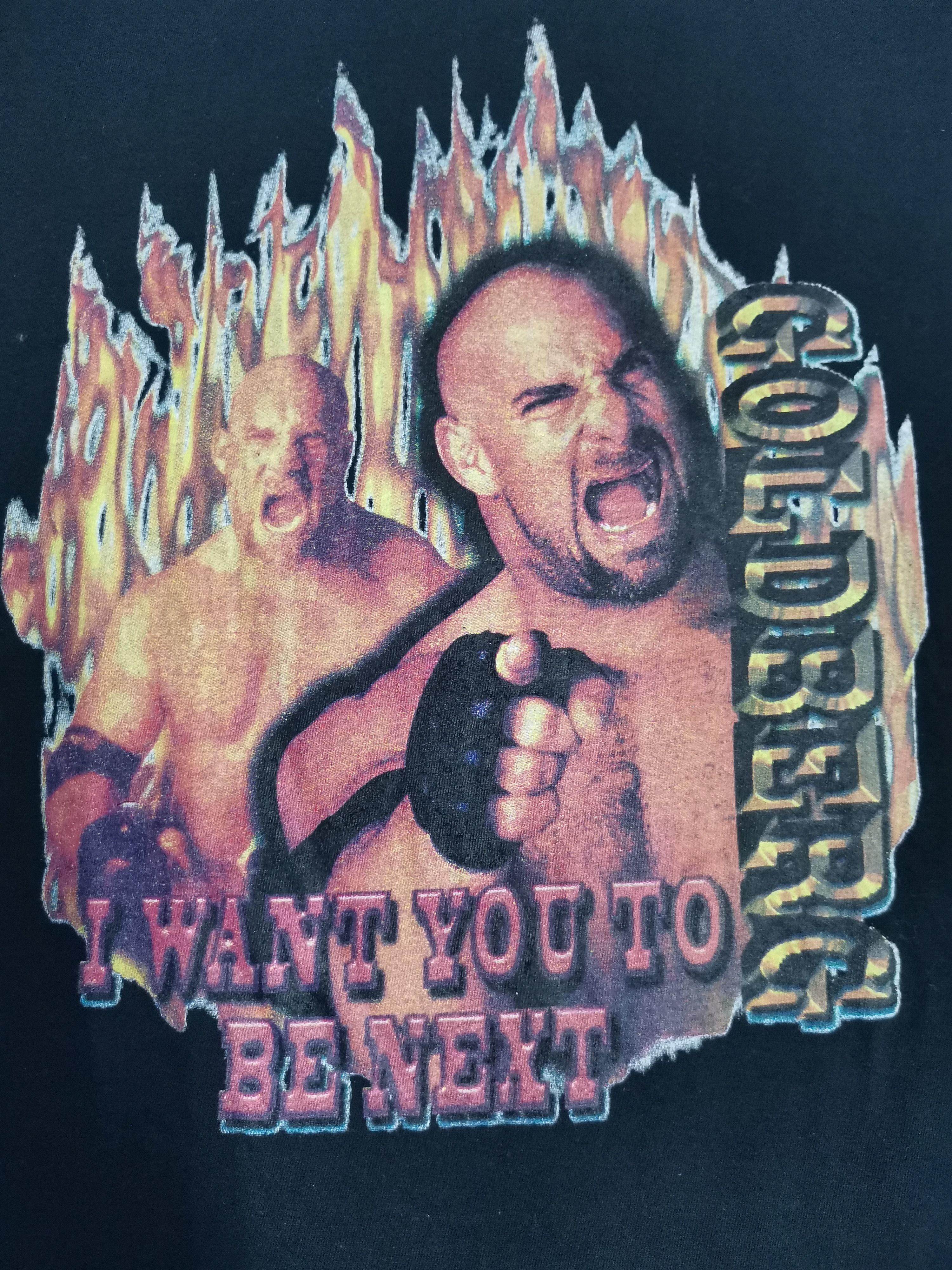 Vintage Vintage Goldberg Wrestling WWF WCW Tee Hogan Rock Size US L / EU 52-54 / 3 - 1 Thumbnail