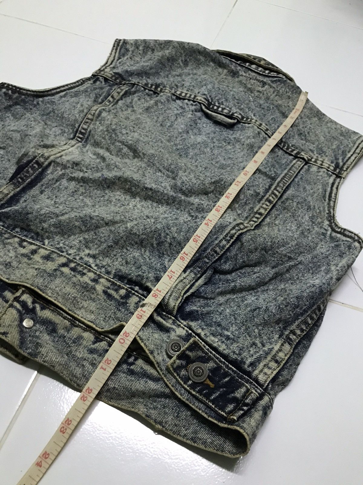 Vintage G.L.heart denim jacket sleeveless Size US M / EU 48-50 / 2 - 6 Thumbnail