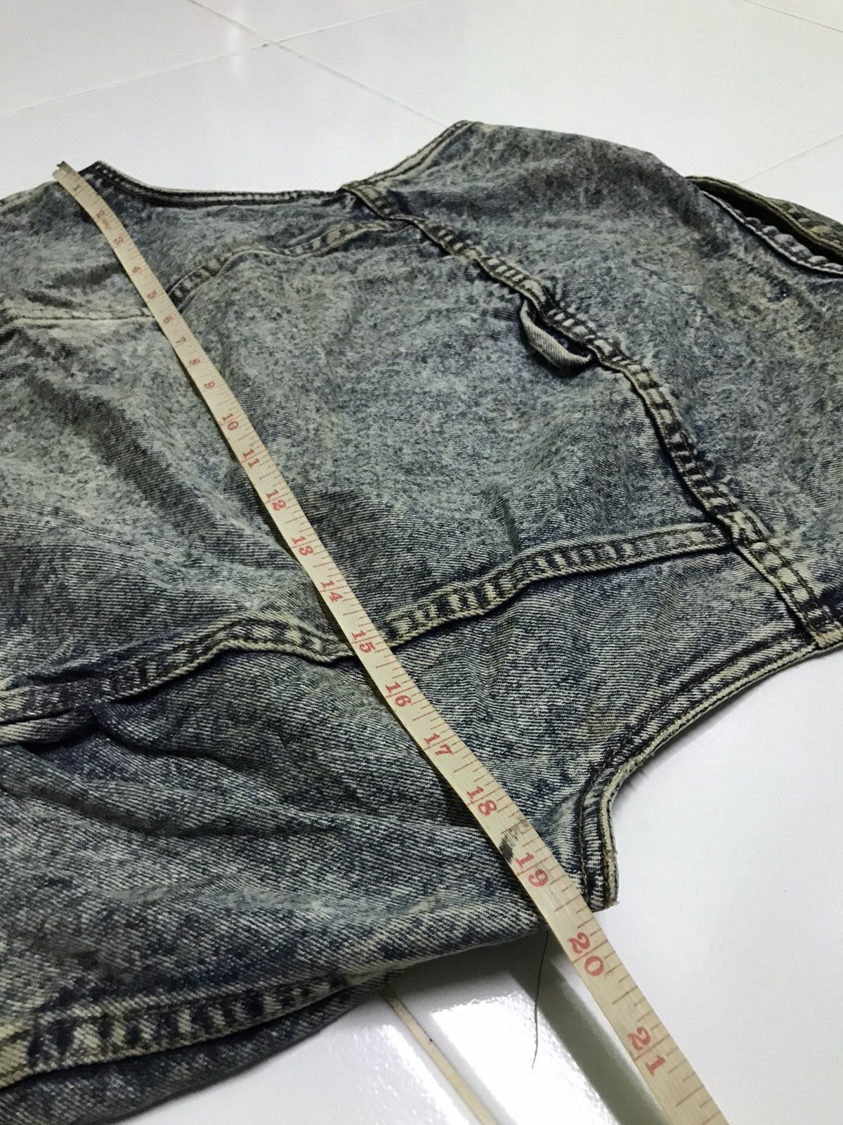 Vintage G.L.heart denim jacket sleeveless Size US M / EU 48-50 / 2 - 5 Thumbnail
