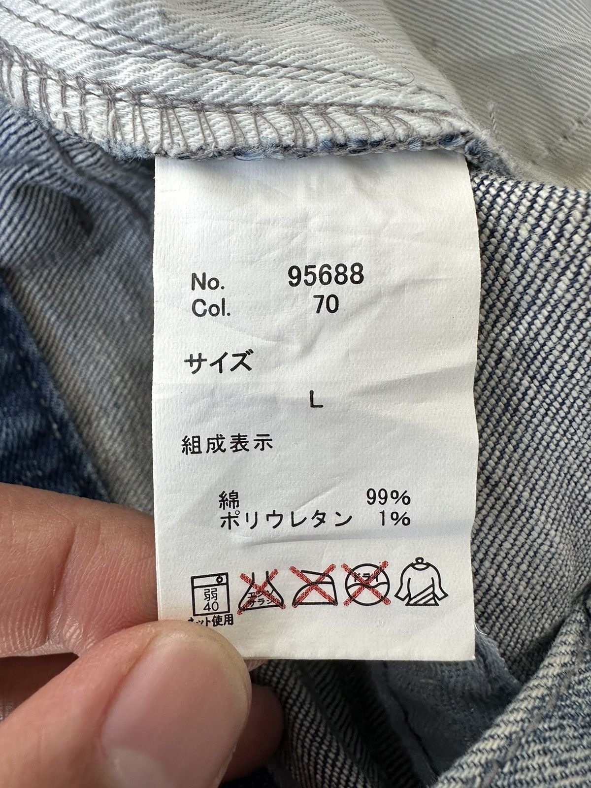 Japanese Brand Semantic Design Distress Denim Size US 32 / EU 48 - 9 Thumbnail