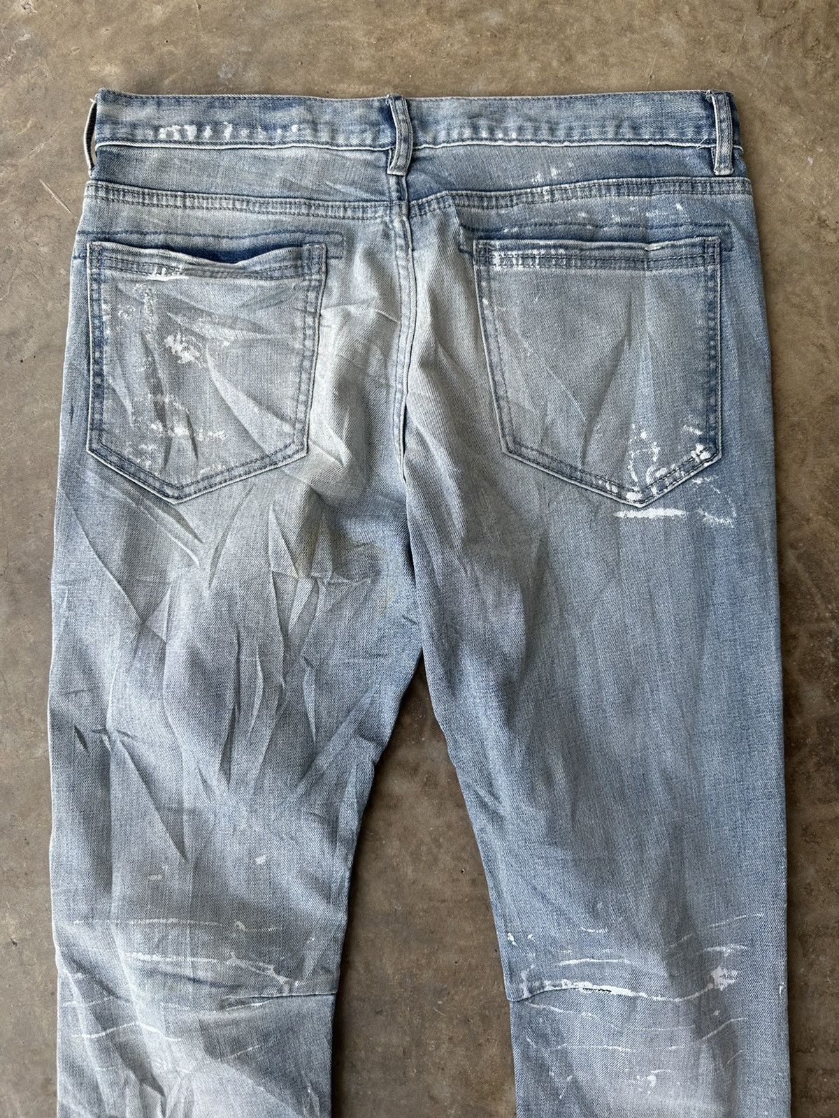 Japanese Brand Semantic Design Distress Denim Size US 32 / EU 48 - 8 Thumbnail