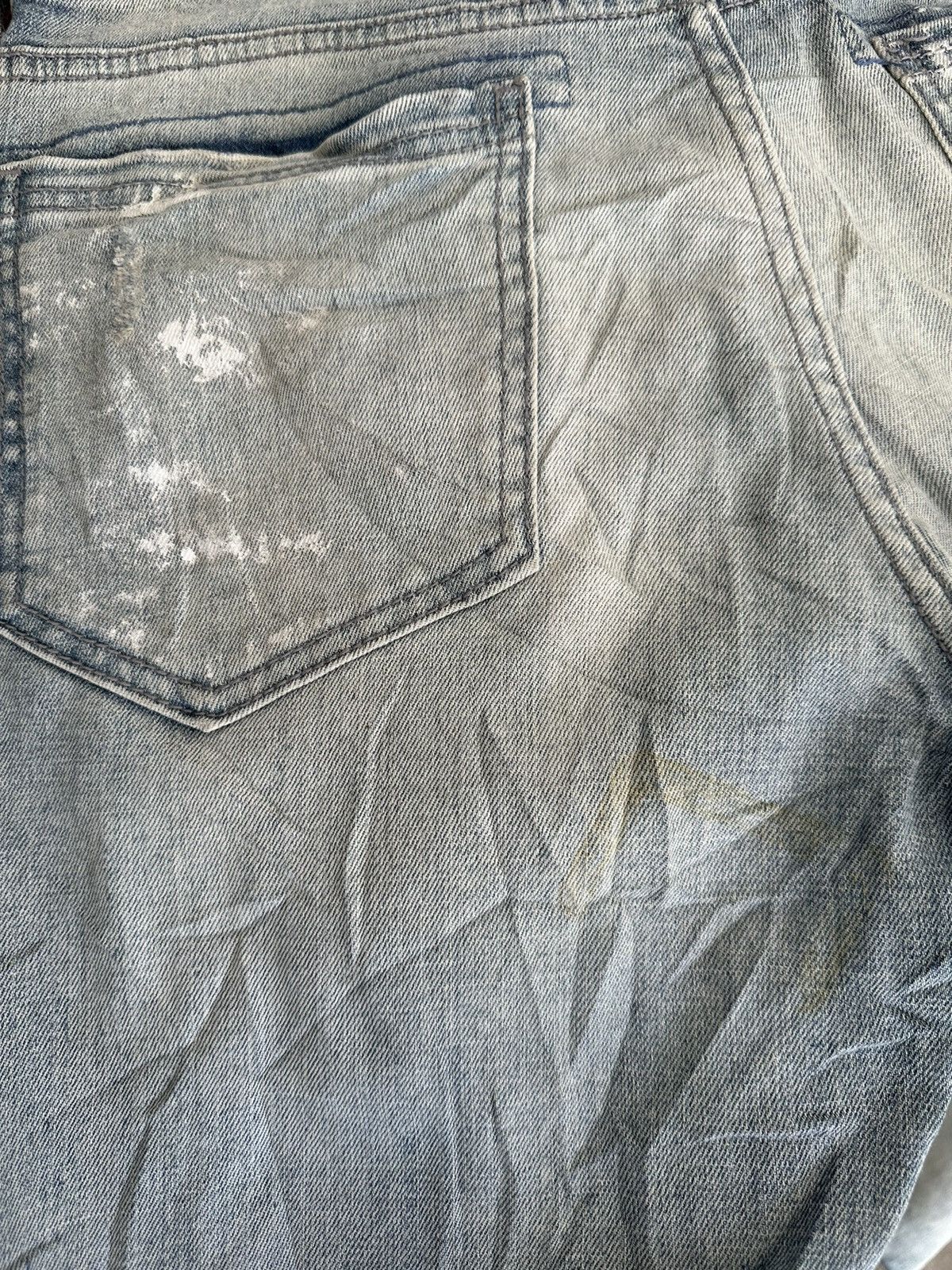 Japanese Brand Semantic Design Distress Denim Size US 32 / EU 48 - 11 Thumbnail