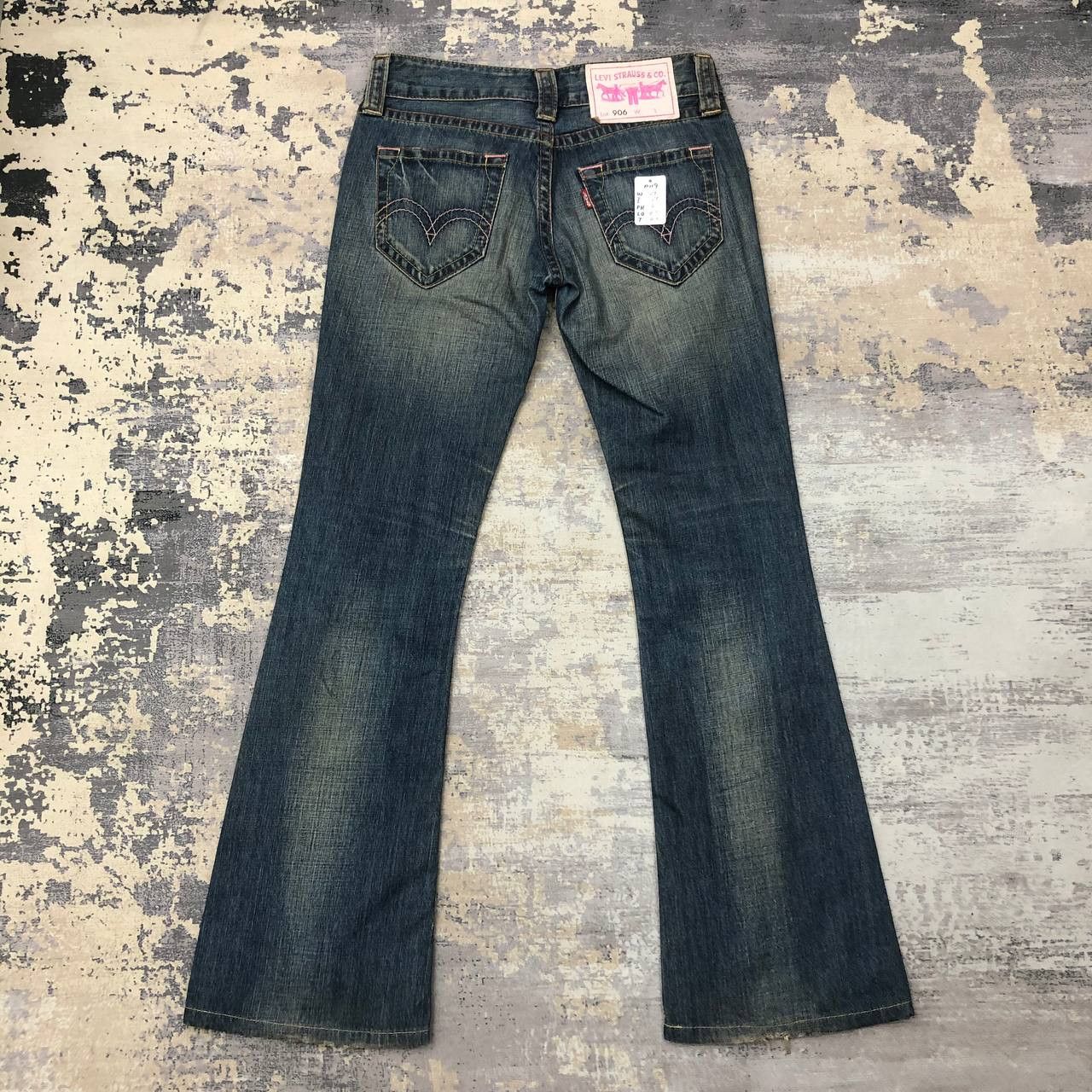 Levi's P119 LEVI'S LADY FLARED JEANS Size 33" - 2 Thumbnail