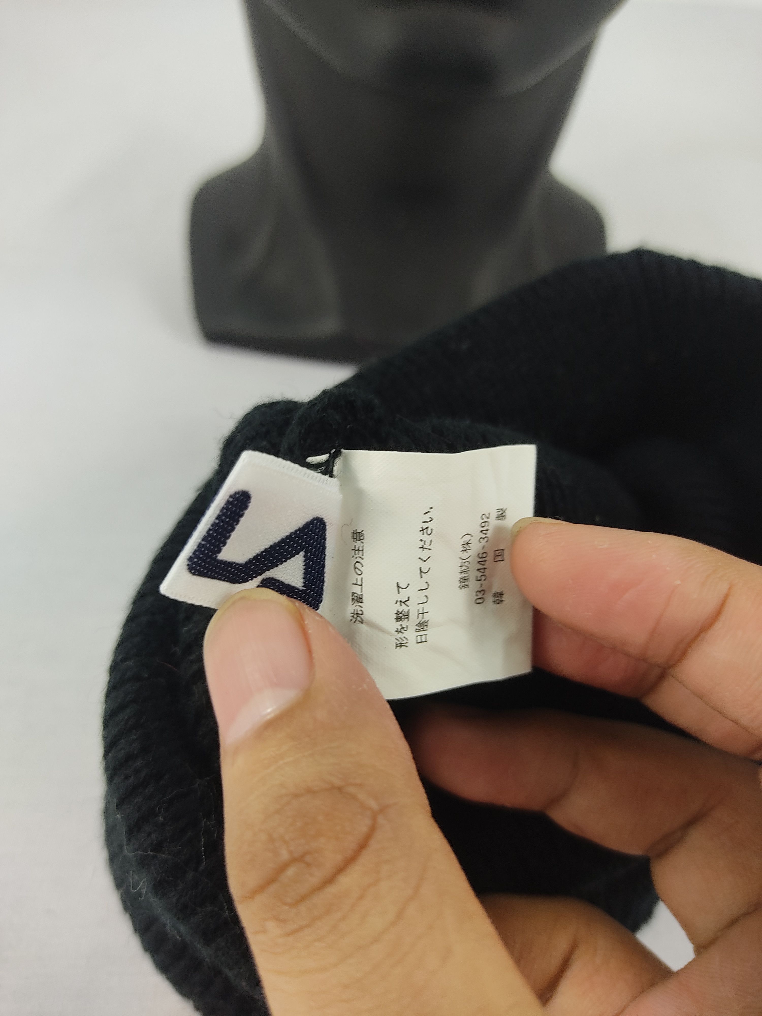 Fila × Vintage Fila Beanie / Snow Hat / Snow Cap Size ONE SIZE - 7 Thumbnail