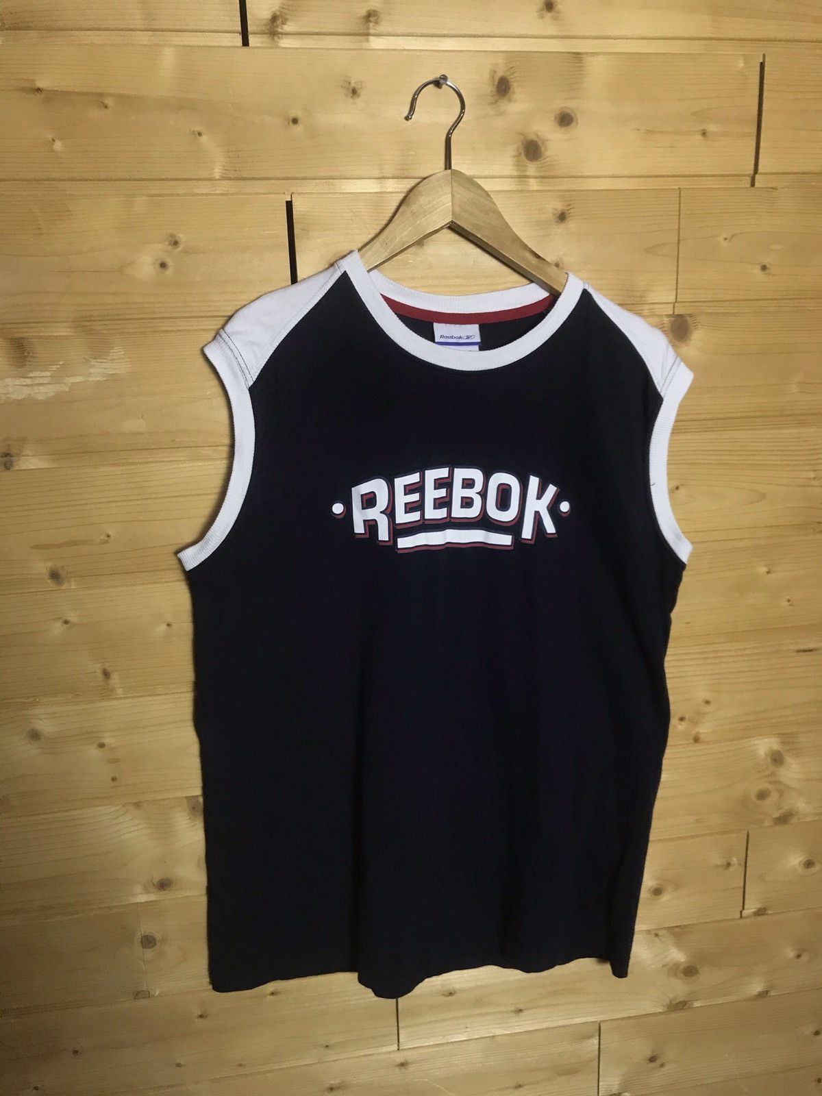 Reebok Vintage Reebok big logo shirt Size US L / EU 52-54 / 3 - 2 Thumbnail