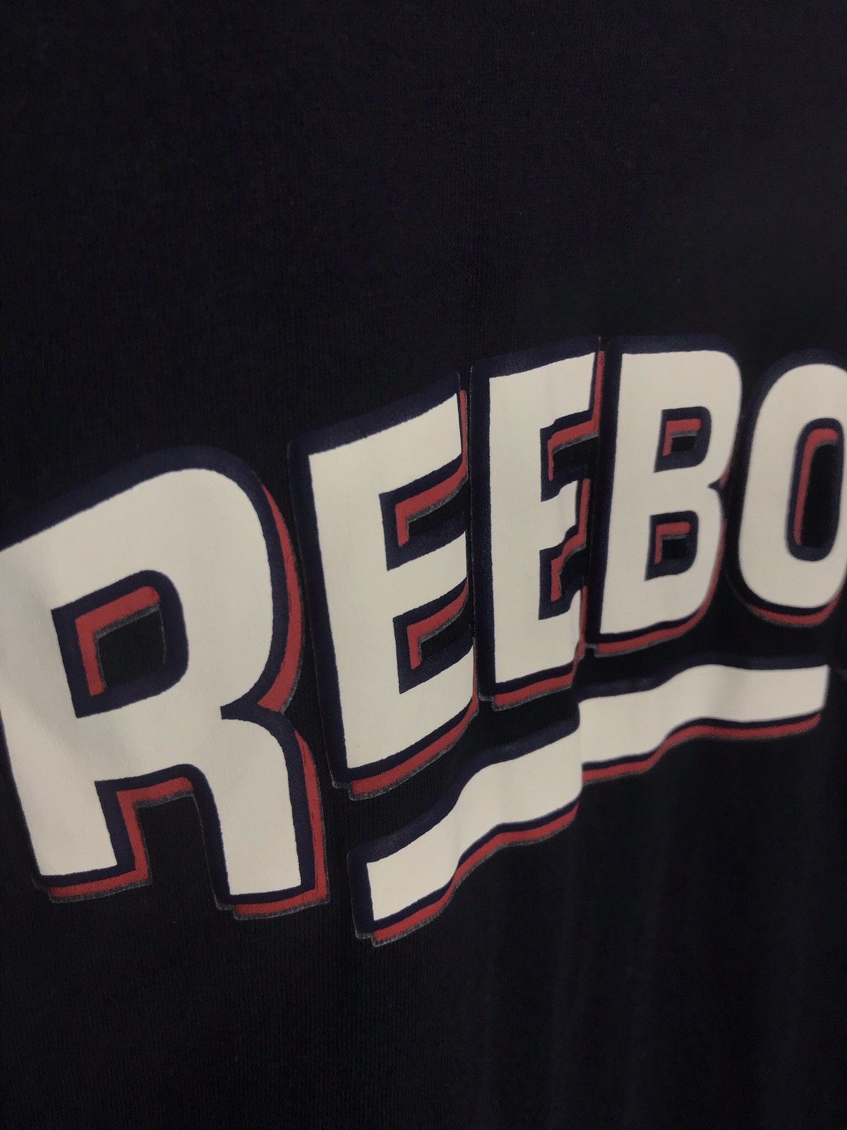 Reebok Vintage Reebok big logo shirt Size US L / EU 52-54 / 3 - 3 Thumbnail