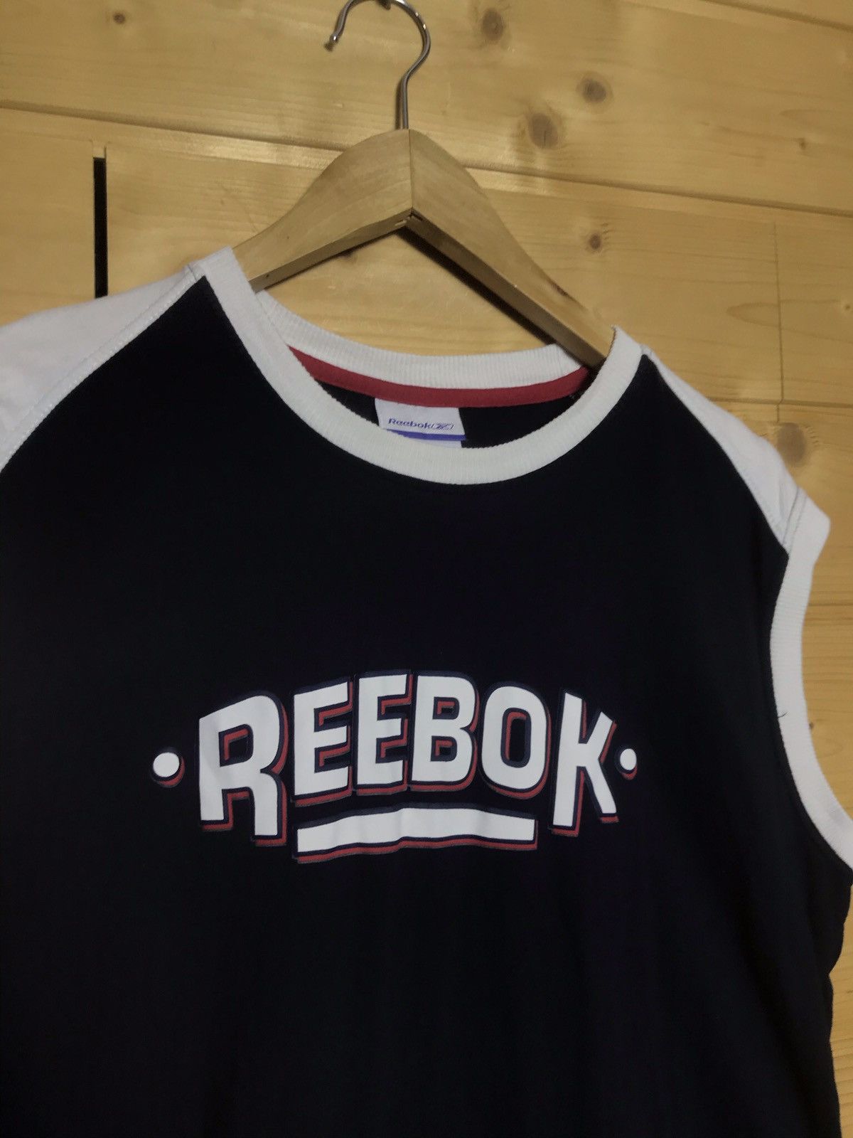 Reebok Vintage Reebok big logo shirt Size US L / EU 52-54 / 3 - 1 Thumbnail
