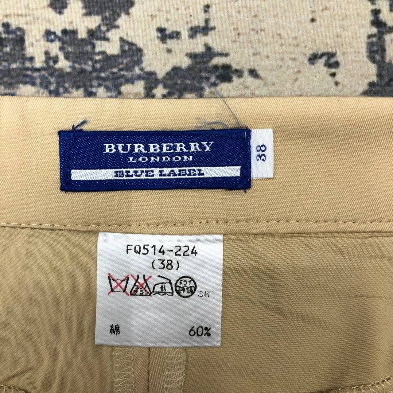 Burberry P127 BURBERY LONDON BLUE LABEL NOVA CHECK FLARED PANTS Size 26" / US 2 / IT 38 - 5 Thumbnail