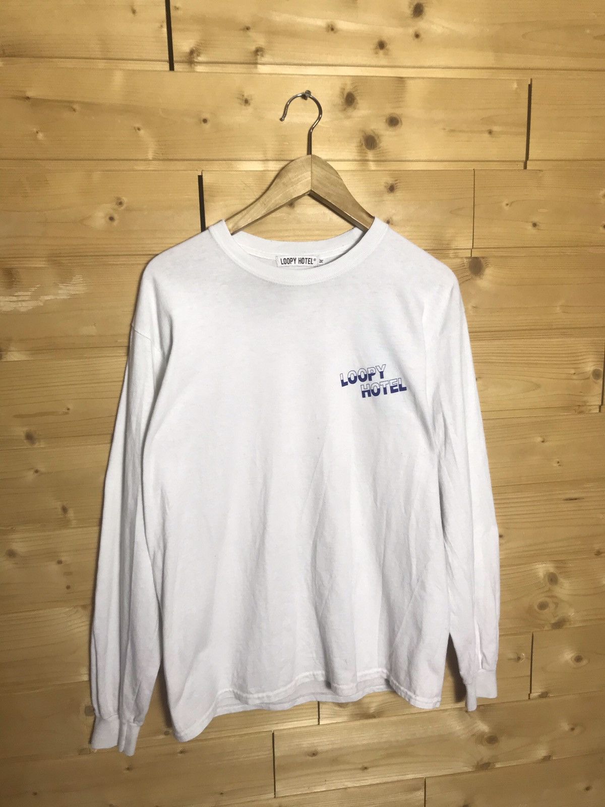 Vintage Rare Vintage Loopy Hotel long sleeve shirt Size US M / EU 48-50 / 2 - 8 Thumbnail