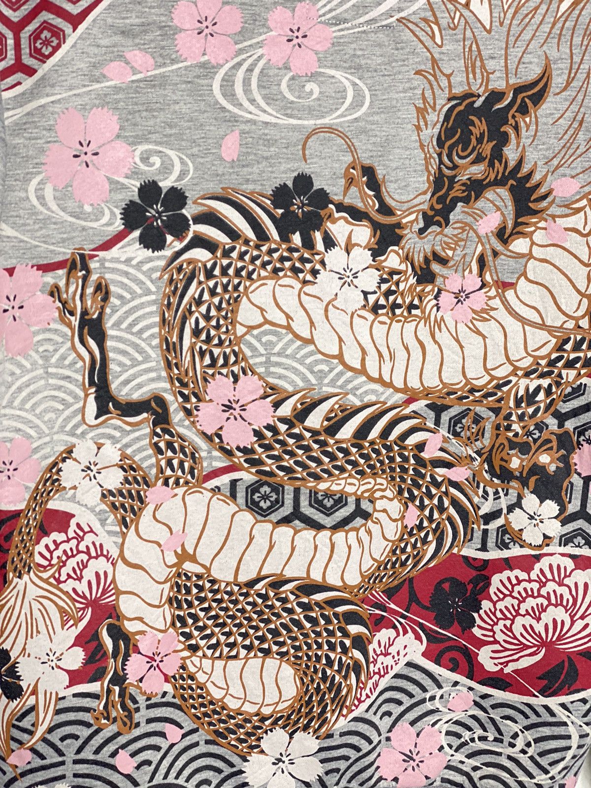 Japanese Brand × Vintage Vintage Koi Golden Fish Sukajan Hoodies Size US M / EU 48-50 / 2 - 6 Thumbnail