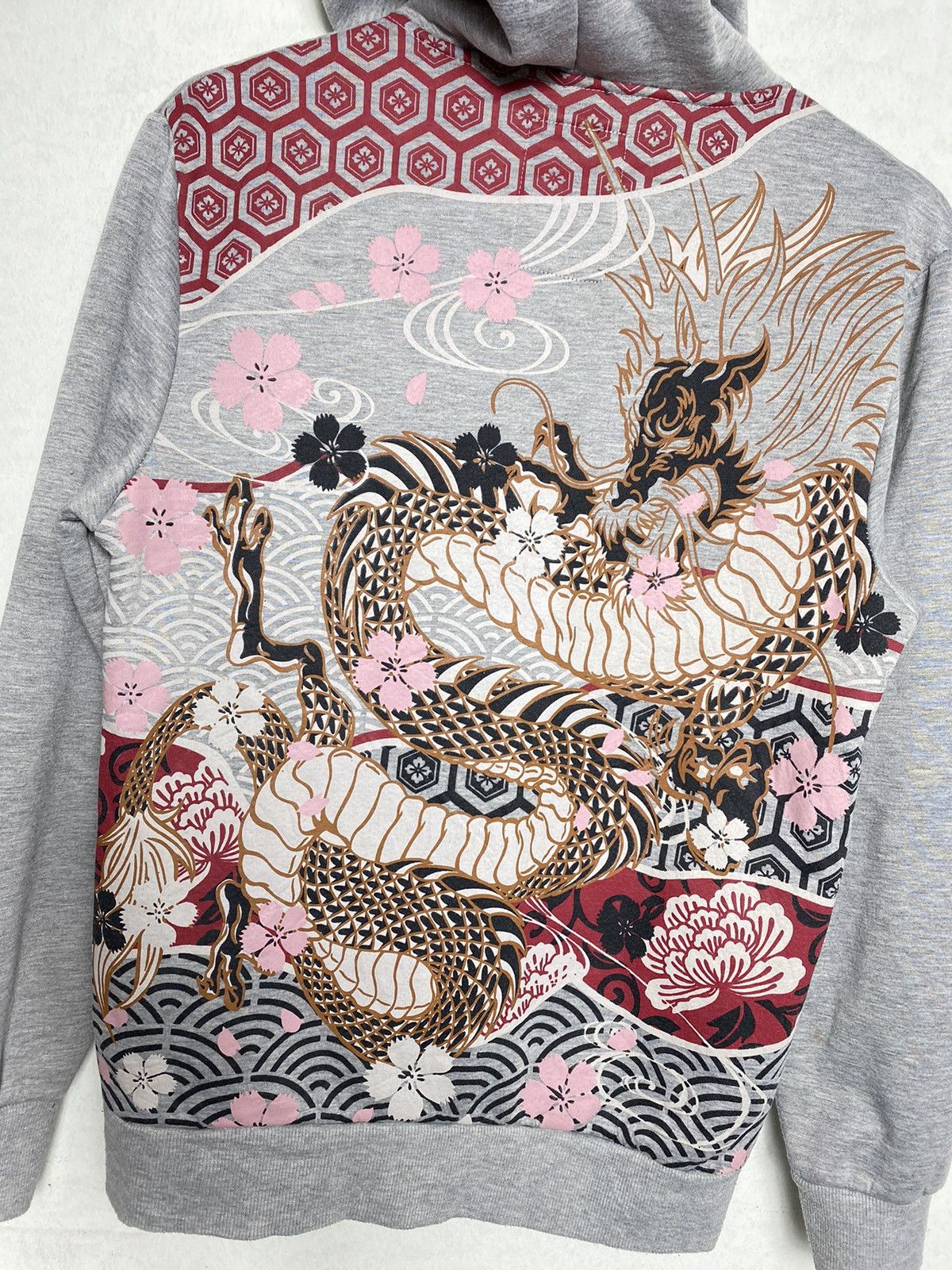 Japanese Brand × Vintage Vintage Koi Golden Fish Sukajan Hoodies Size US M / EU 48-50 / 2 - 5 Thumbnail