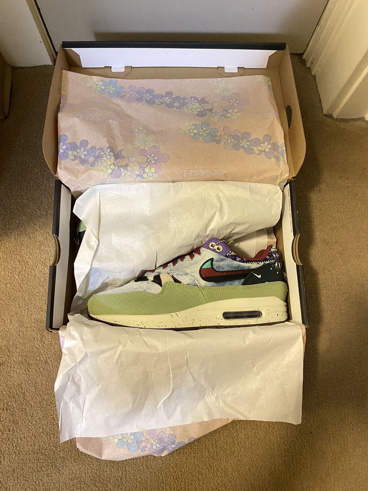 image of Concepts Airmax 1 "mellow" Shoes, Men's (Size 9)