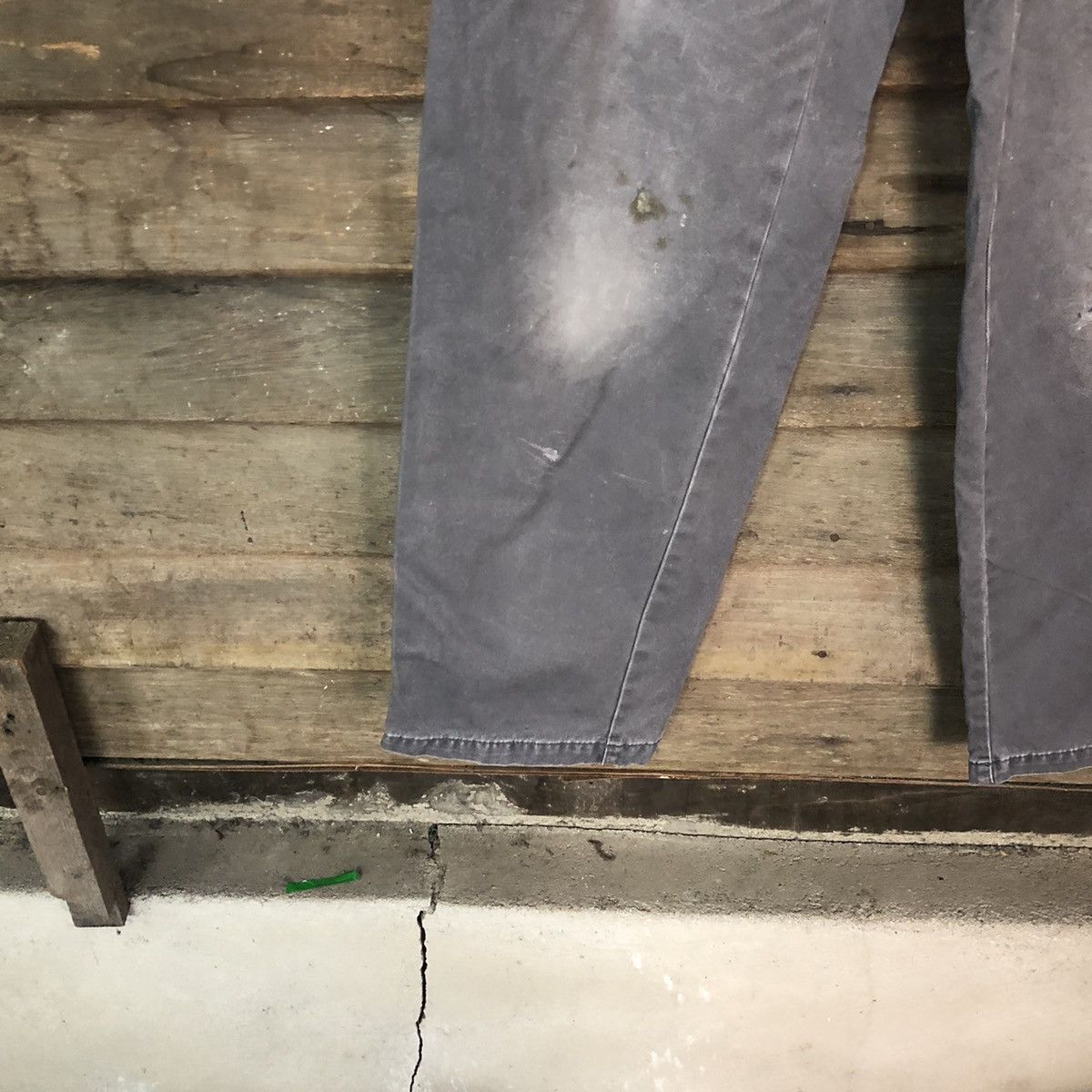 Vintage Xebec Grey faded thrashed utility Cargo Pants #7075 Size US 33 - 8 Thumbnail