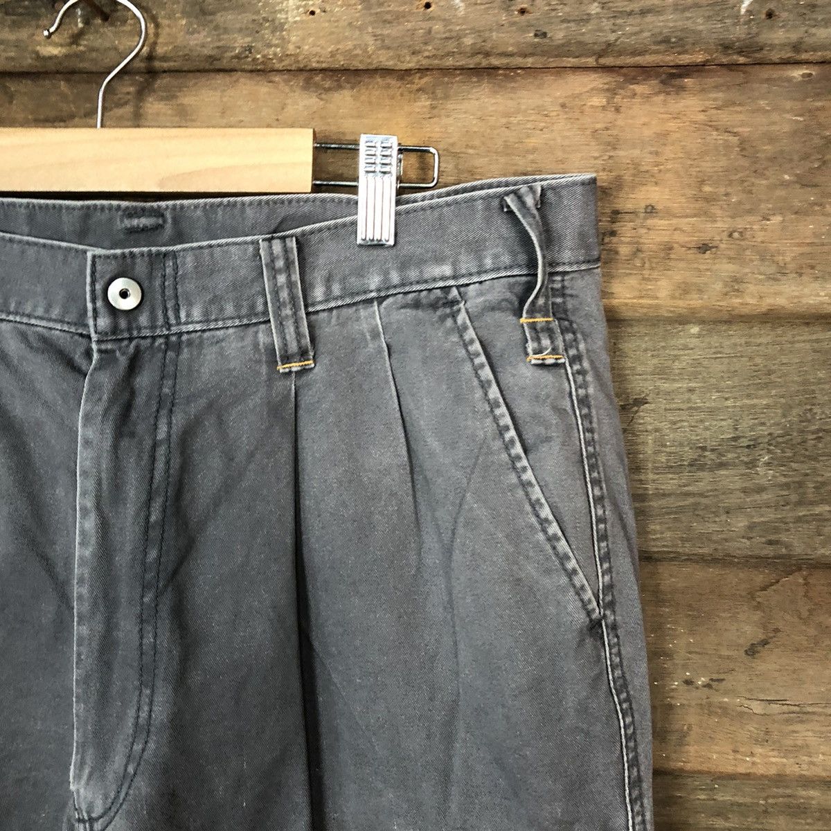 Vintage Xebec Grey faded thrashed utility Cargo Pants #7075 Size US 33 - 5 Thumbnail