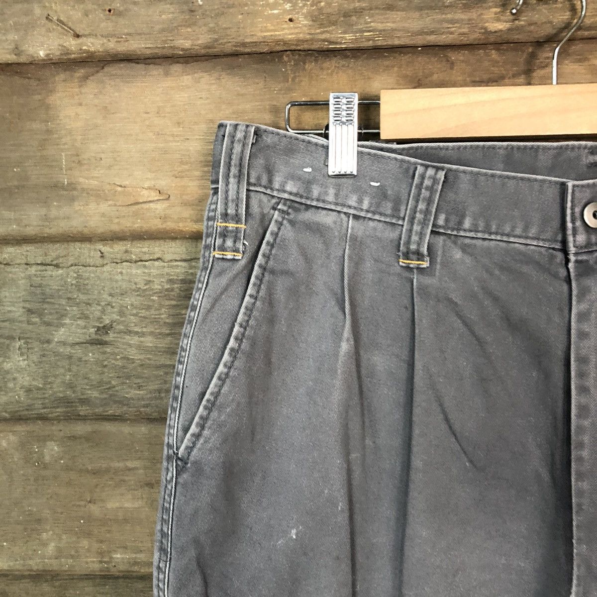 Vintage Xebec Grey faded thrashed utility Cargo Pants #7075 Size US 33 - 4 Thumbnail