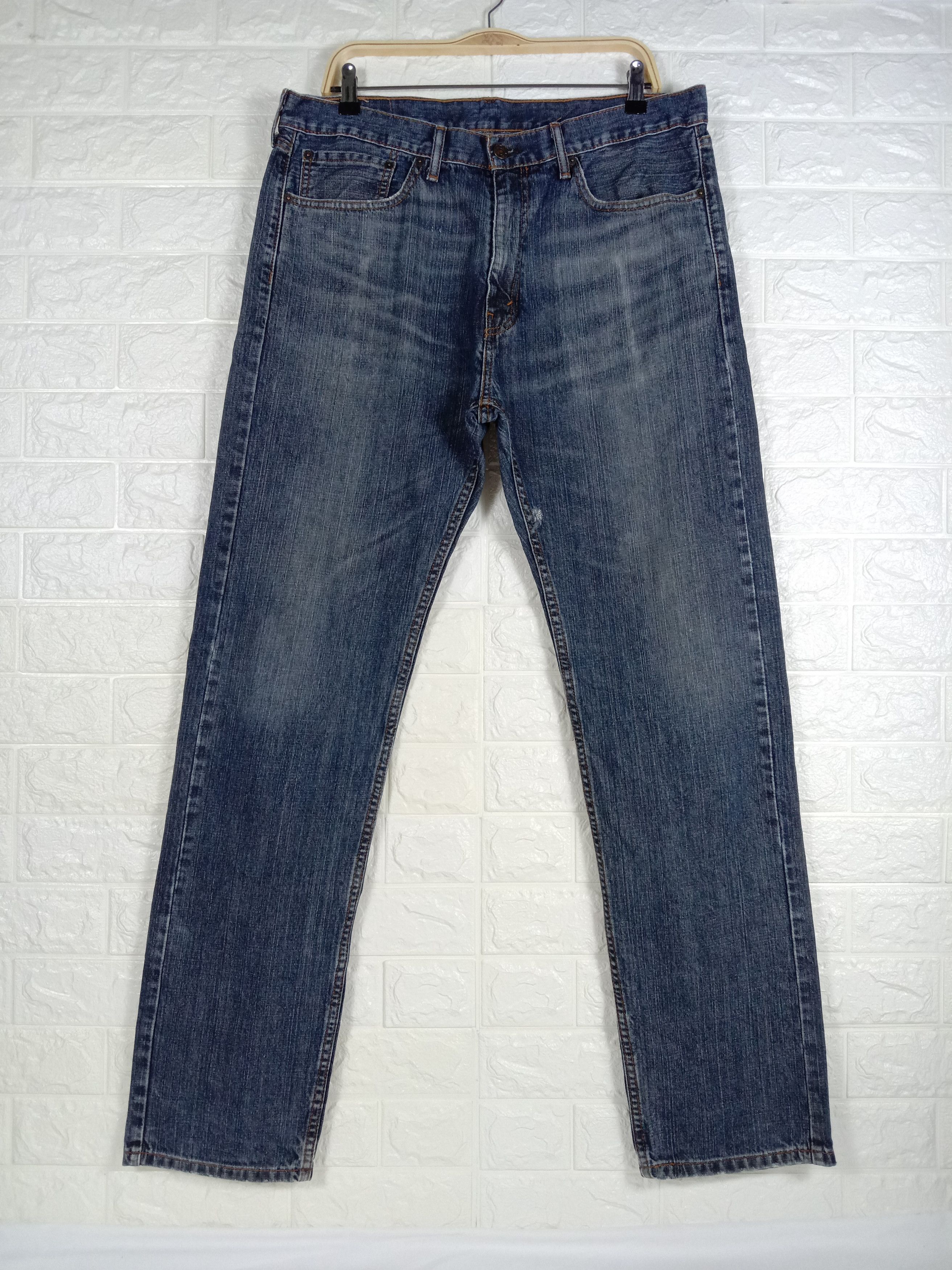 image of Levis x Levis Vintage Clothing Vintage Levi's 505 Jeans Earth Tone Straight Fit Denim in Blue (Size