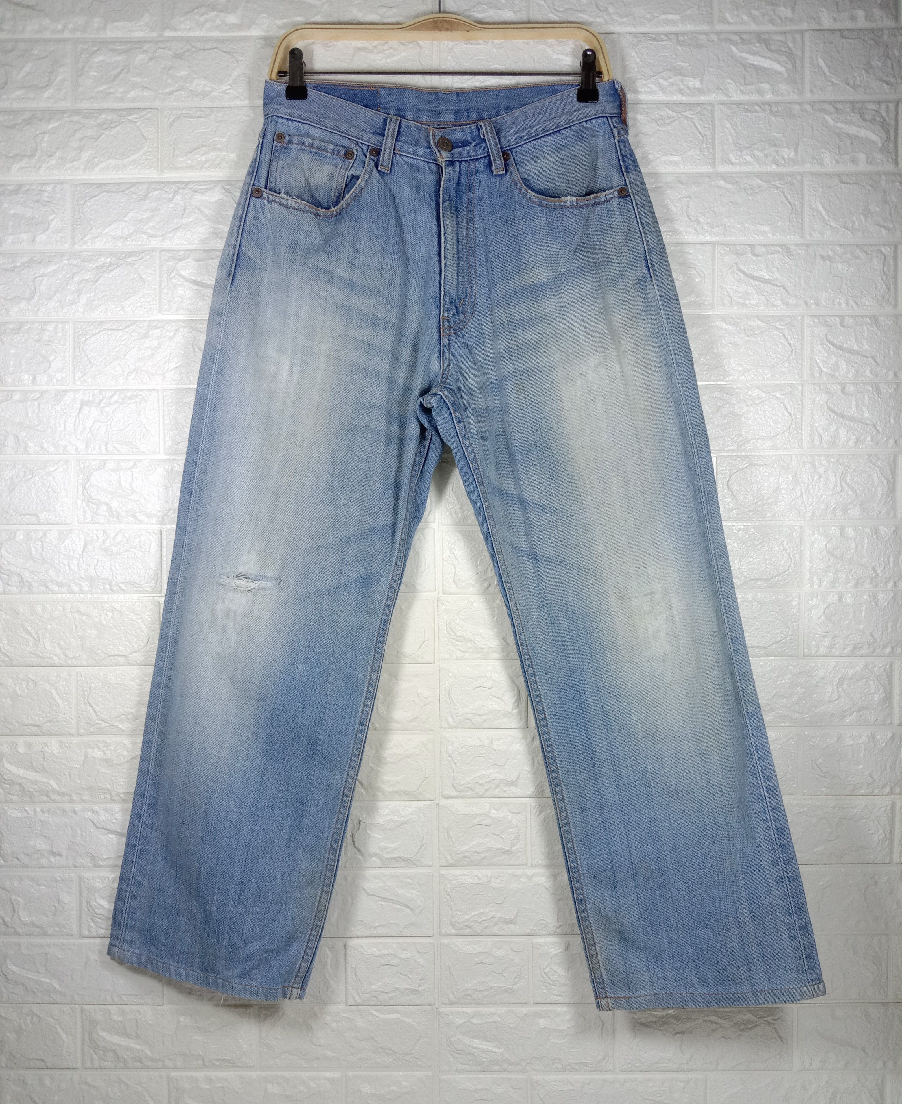 Levi's Vintage Levi’s 544 Jeans Light Wash Distressed Denim Size US 30 / EU 46 - 1 Thumbnail
