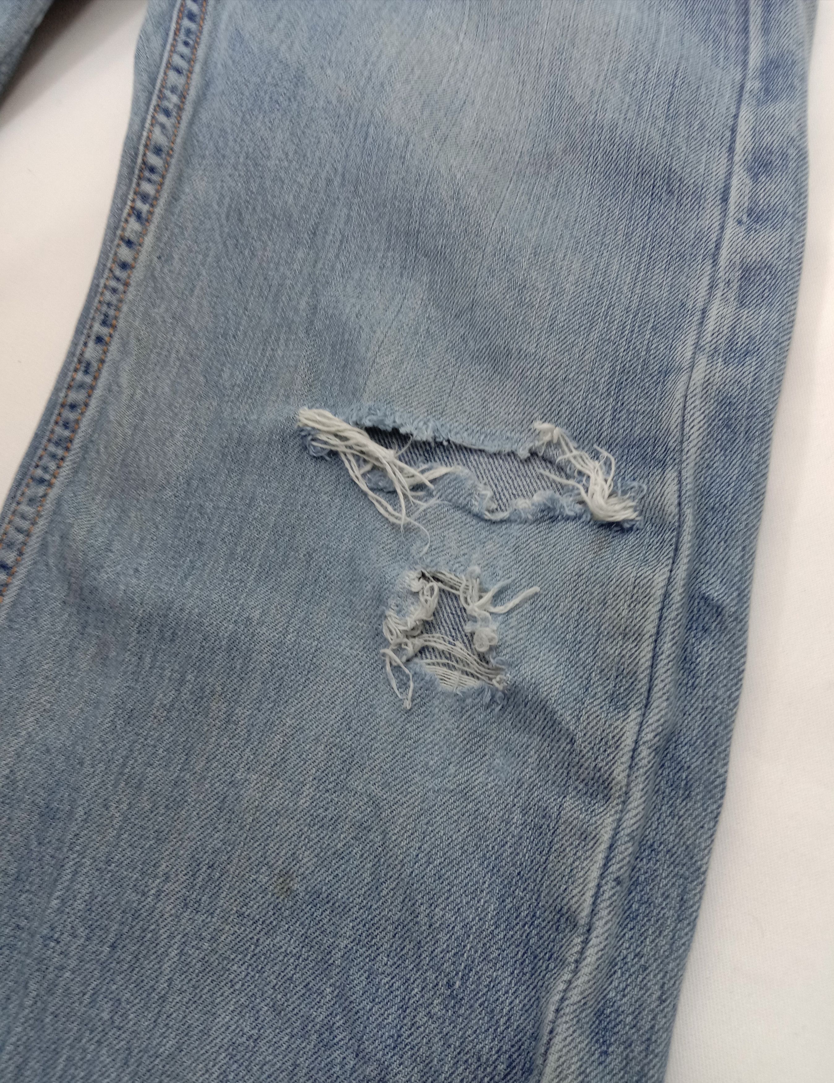 Levi's Vintage Levi's 550 Jeans Relaxed Fit Distressed Denim Size 25" / US 0 / IT 36 - 16 Thumbnail