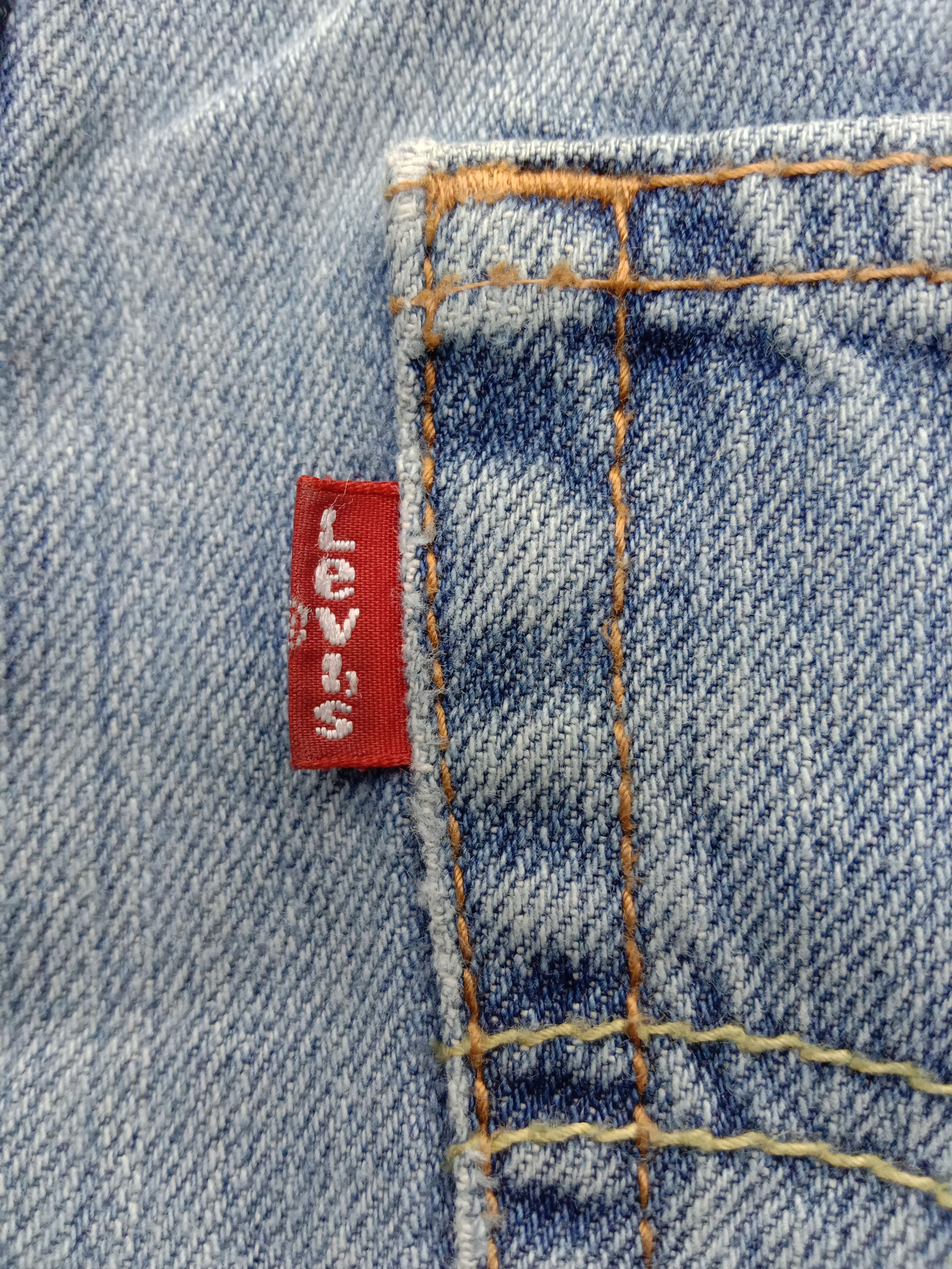 Levi's Vintage Levi's 550 Jeans Relaxed Fit Distressed Denim Size 25" / US 0 / IT 36 - 12 Thumbnail