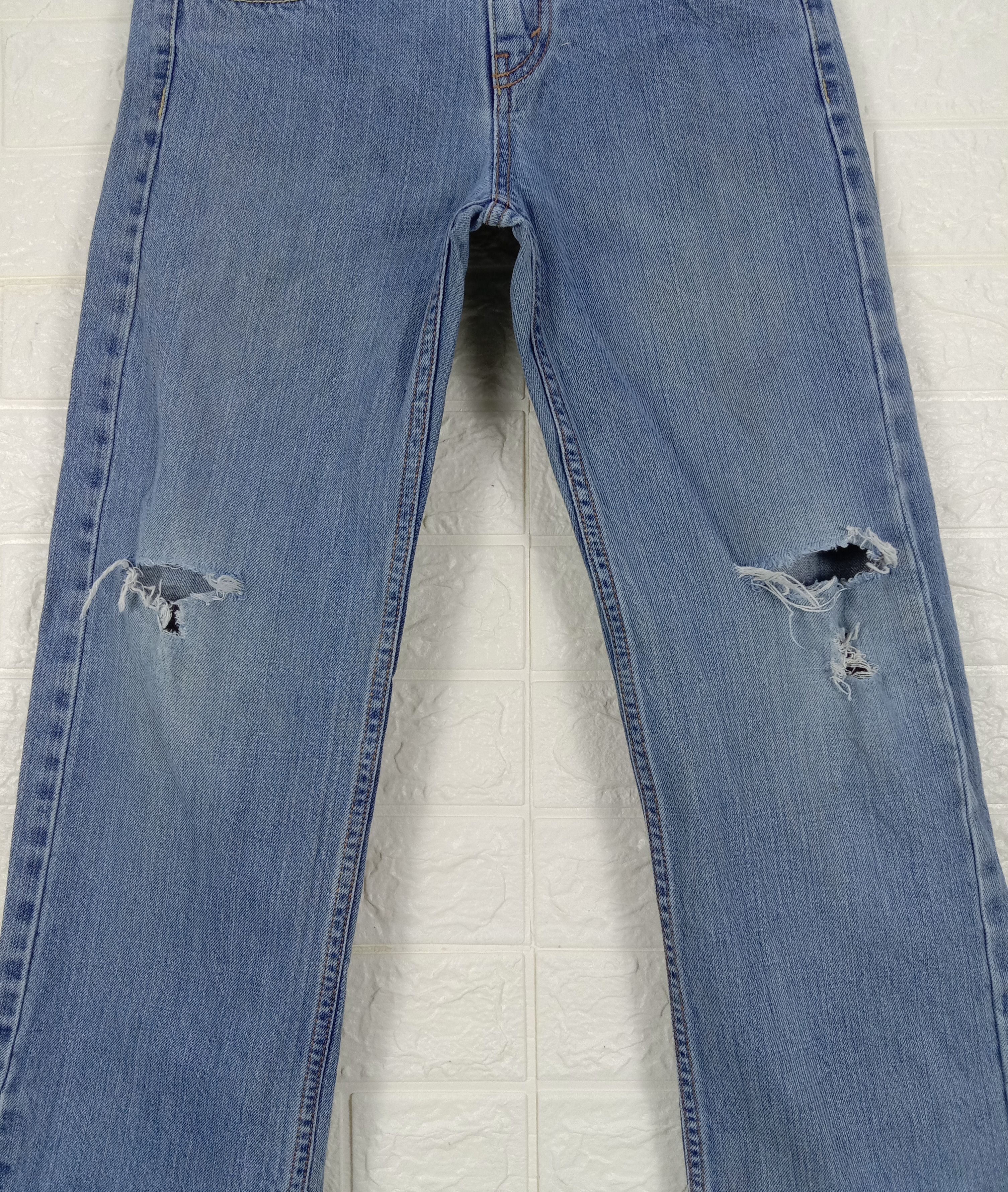Levi's Vintage Levi's 550 Jeans Relaxed Fit Distressed Denim Size 25" / US 0 / IT 36 - 3 Thumbnail