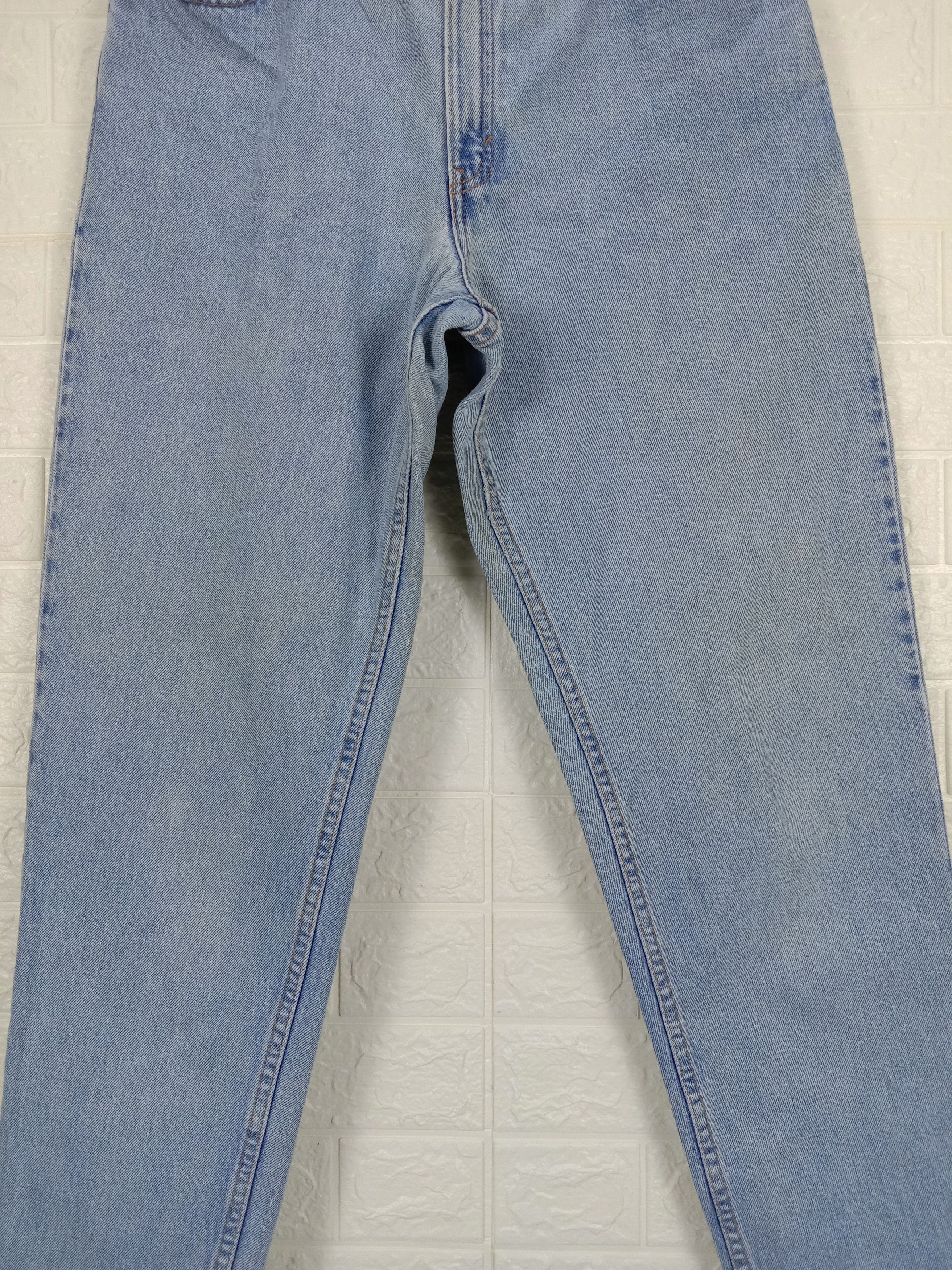 Levi's Vintage Levi's 550 Jeans Relaxed Fit Tapered Leg Denim Size 30" / US 8 / IT 44 - 3 Thumbnail