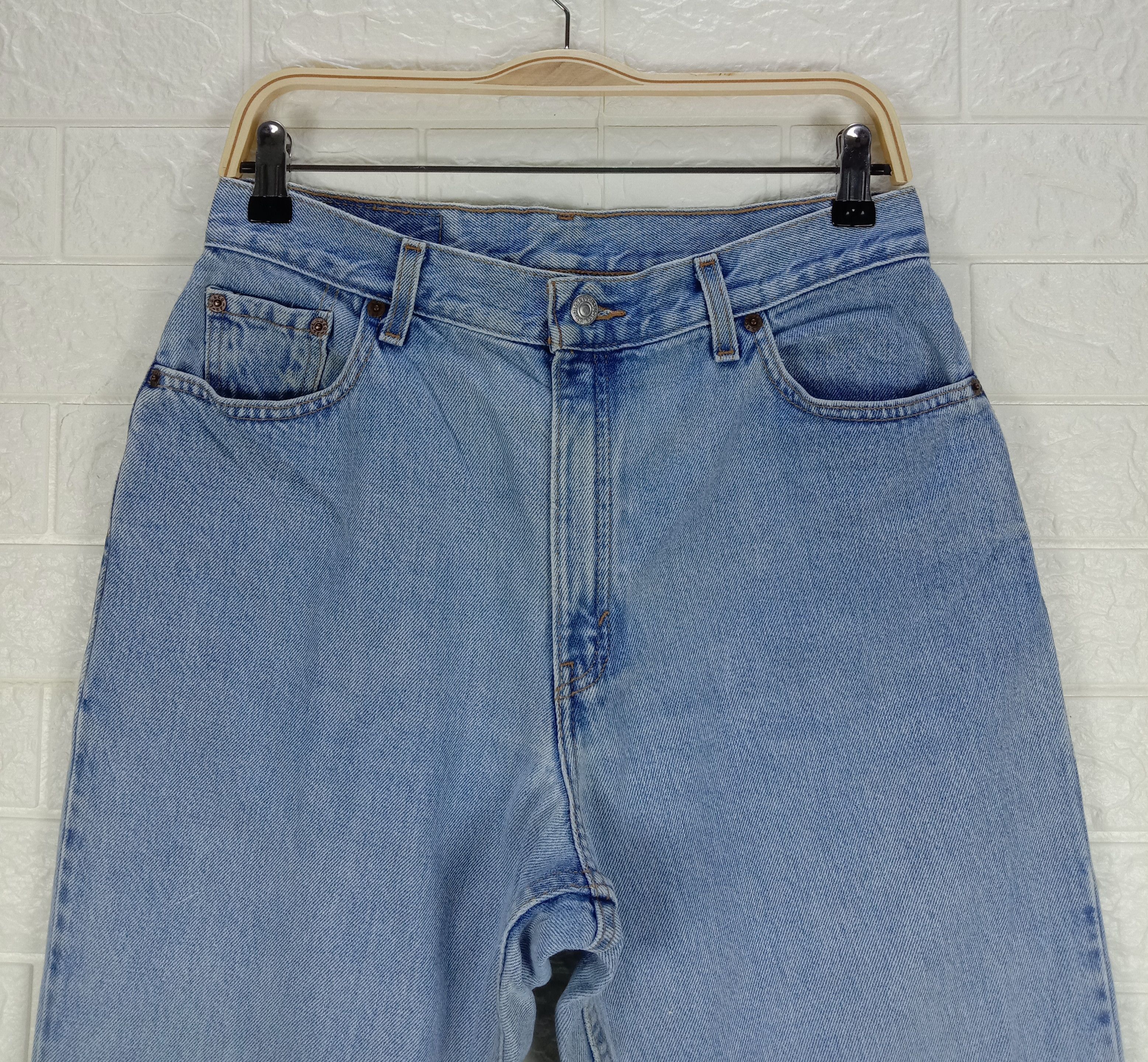 Levi's Vintage Levi's 550 Jeans Relaxed Fit Tapered Leg Denim Size 30" / US 8 / IT 44 - 2 Thumbnail
