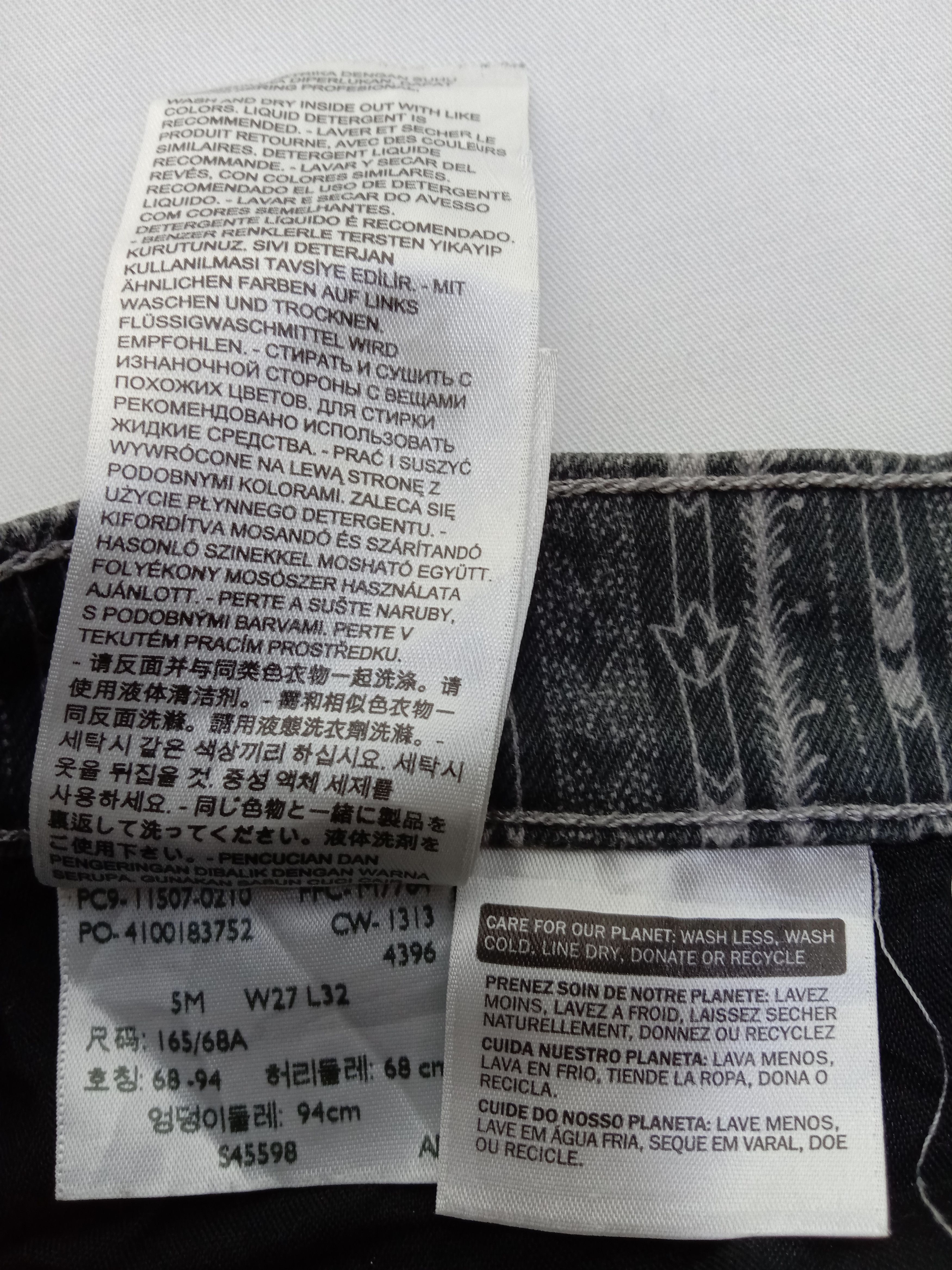 Levi's Vintage Levi's 507 Art Patterns Skinny Jeans Size 27" / US 4 / IT 40 - 14 Thumbnail