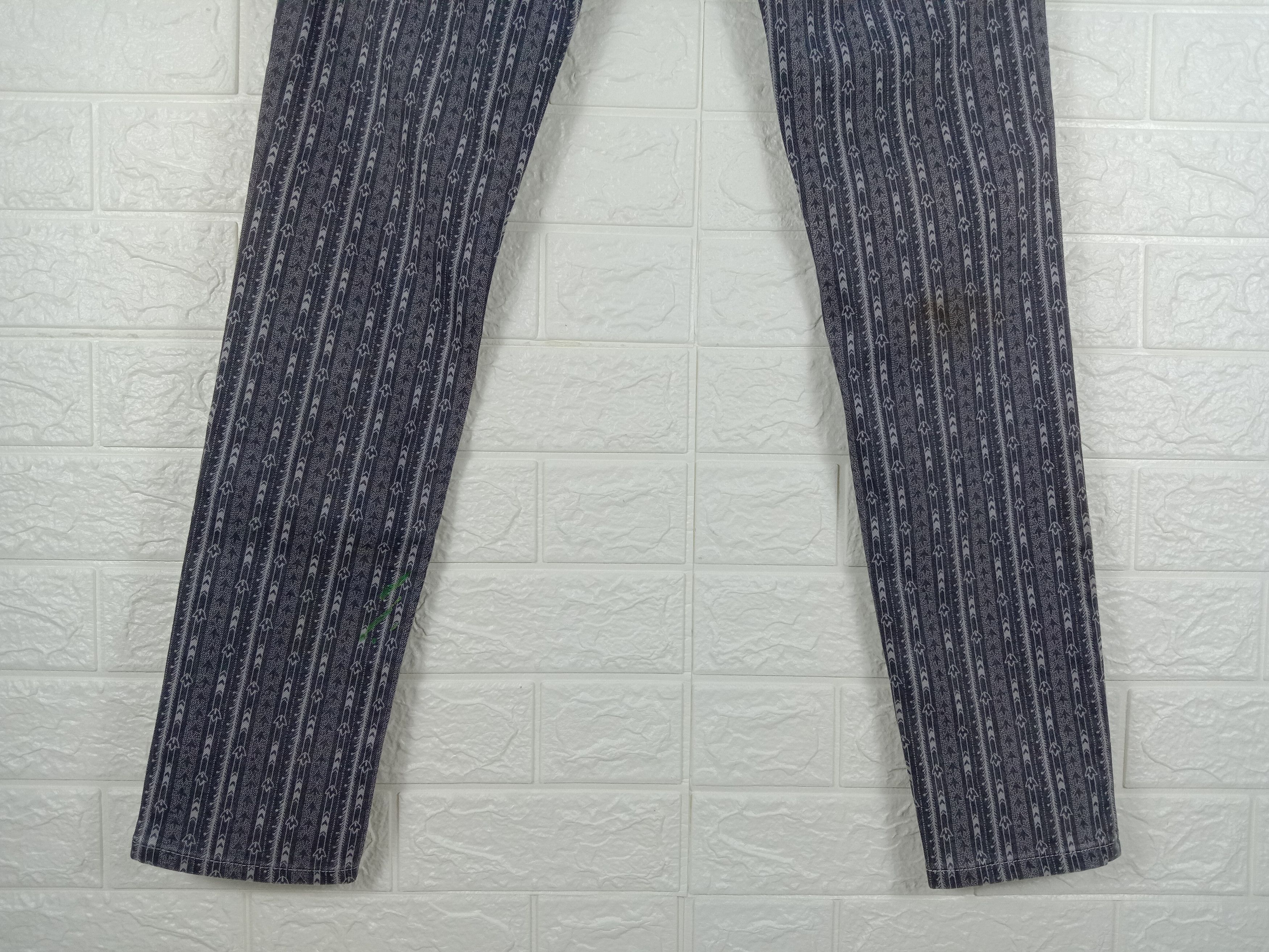 Levi's Vintage Levi's 507 Art Patterns Skinny Jeans Size 27" / US 4 / IT 40 - 8 Thumbnail