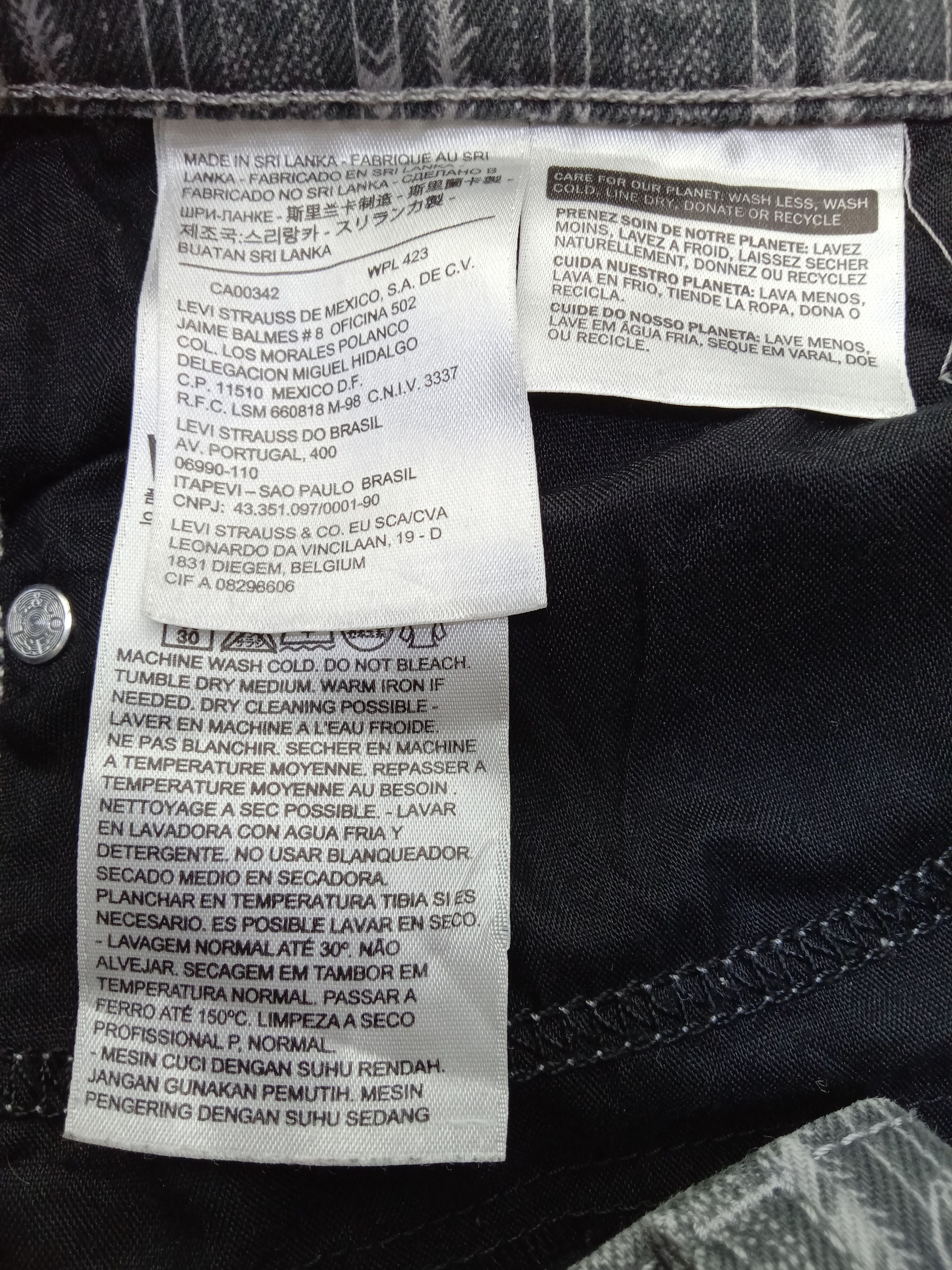 Levi's Vintage Levi's 507 Art Patterns Skinny Jeans Size 27" / US 4 / IT 40 - 16 Thumbnail