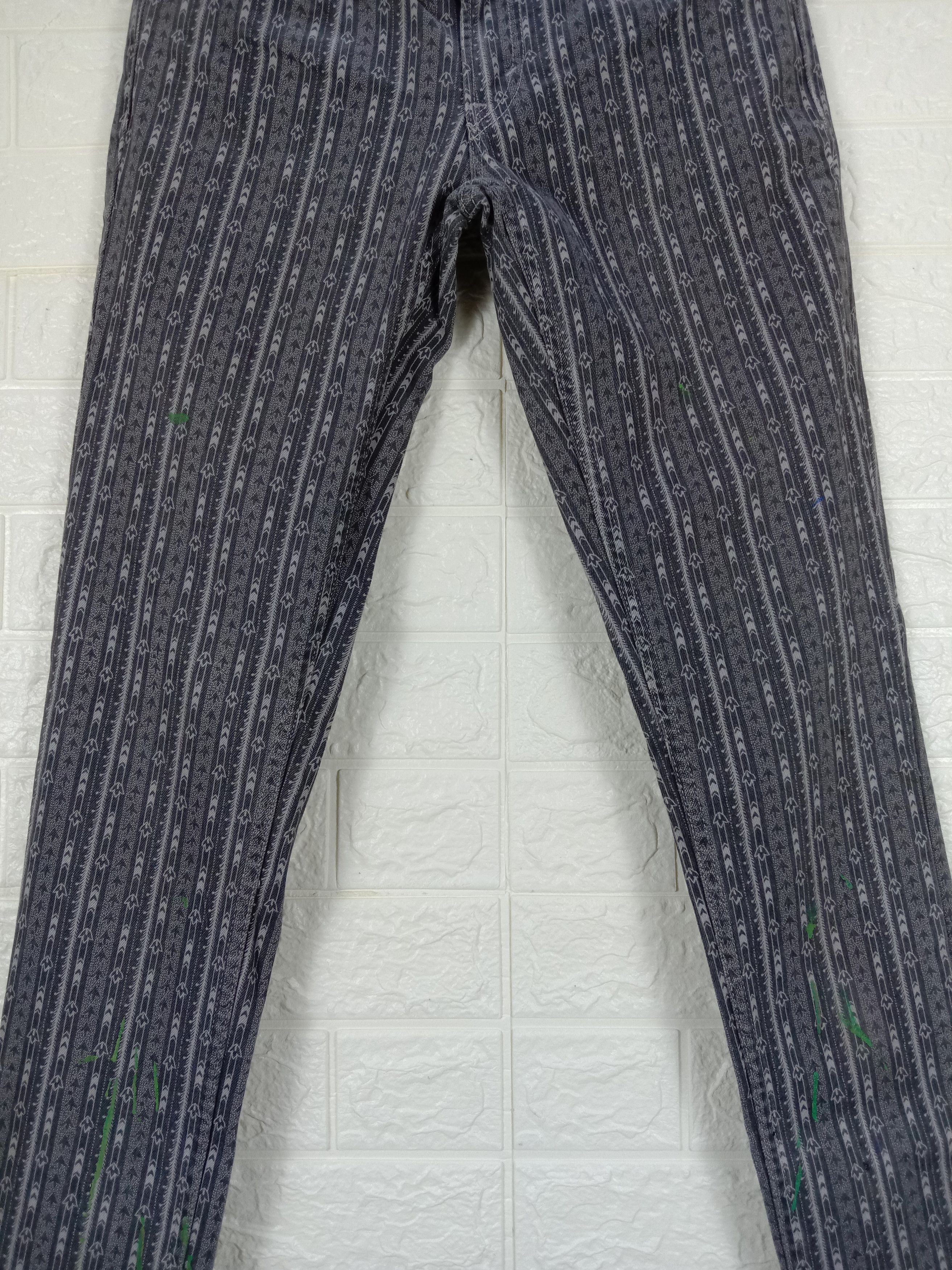 Levi's Vintage Levi's 507 Art Patterns Skinny Jeans Size 27" / US 4 / IT 40 - 3 Thumbnail
