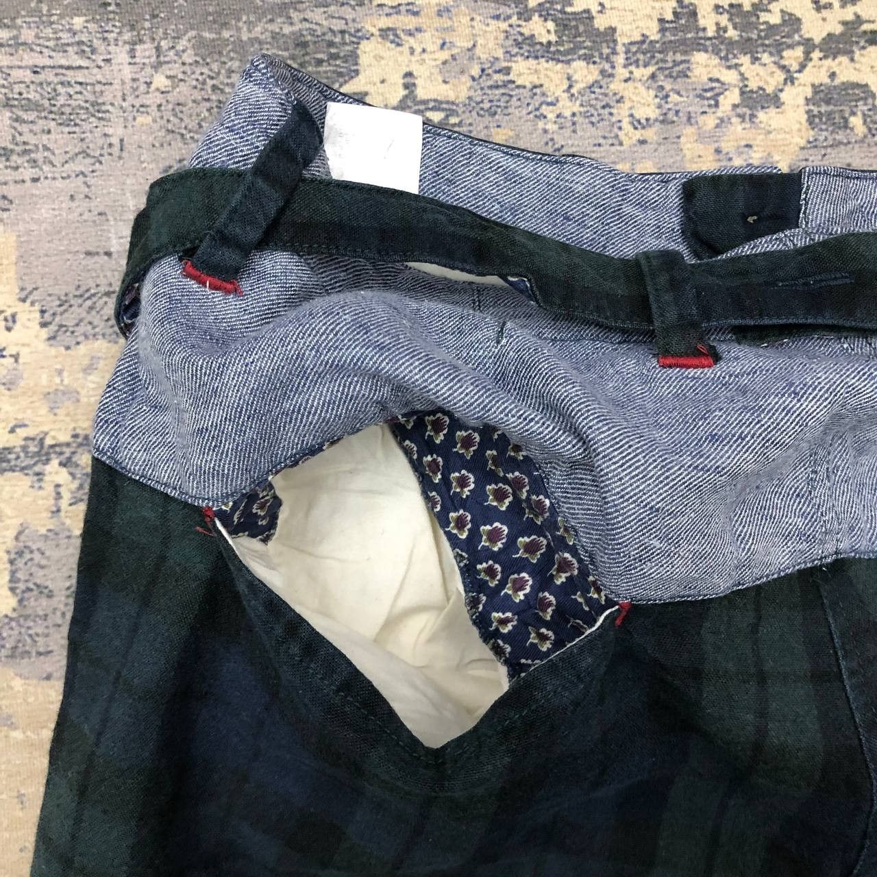 Japanese Brand P135 CHLORO SISTER MADE IN JAPAN TARTAN PUNK PANTS Size US 29 - 8 Thumbnail