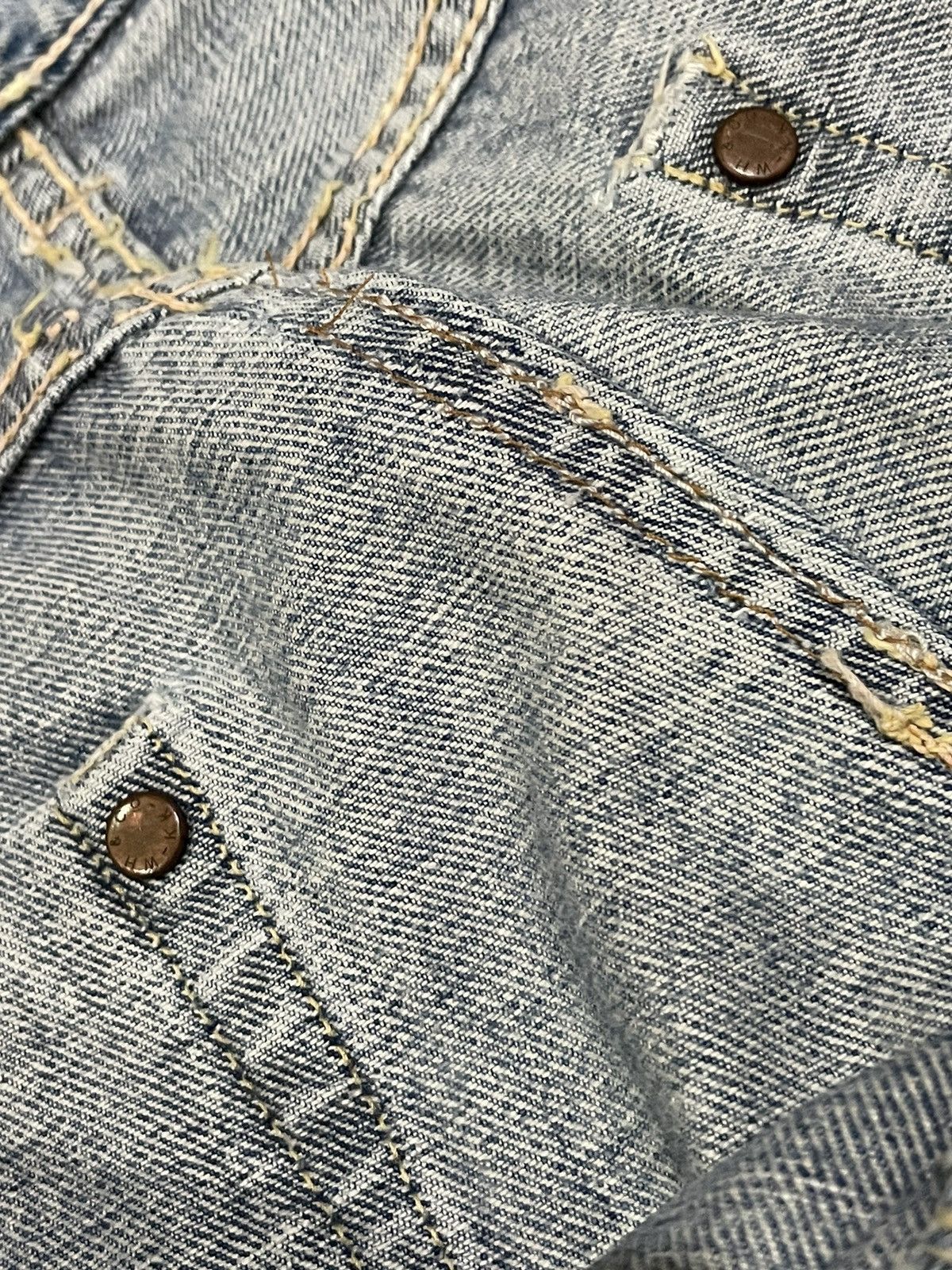 Vintage × Warehouse Vintage Warehouse & Co Special Selvedge Denim Size US 31 - 17 Thumbnail
