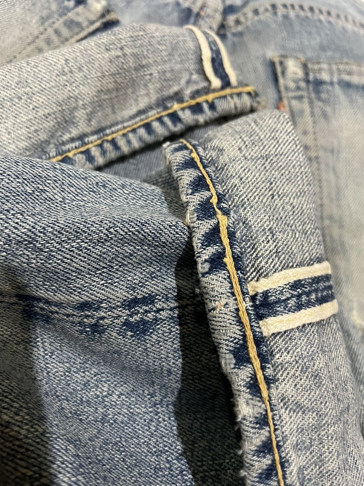 Vintage × Warehouse Vintage Warehouse & Co Special Selvedge Denim Size US 31 - 14 Thumbnail