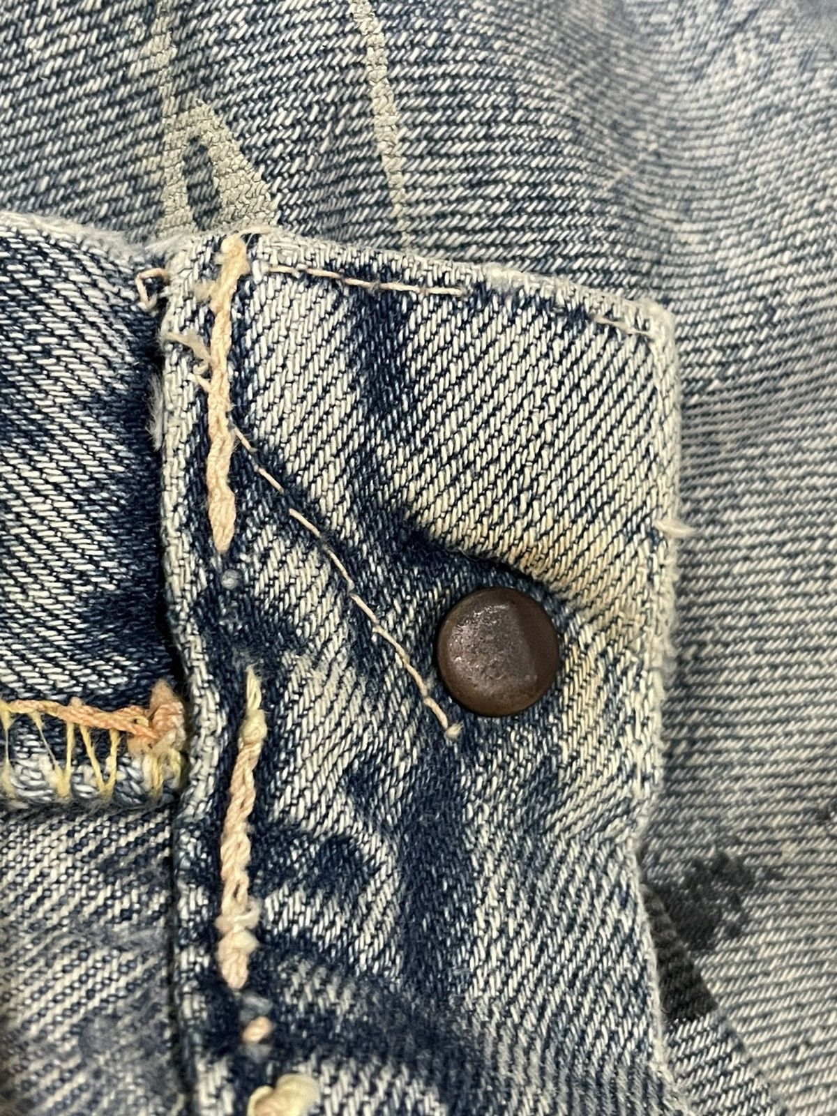 Vintage × Warehouse Vintage Warehouse & Co Special Selvedge Denim Size US 31 - 19 Thumbnail